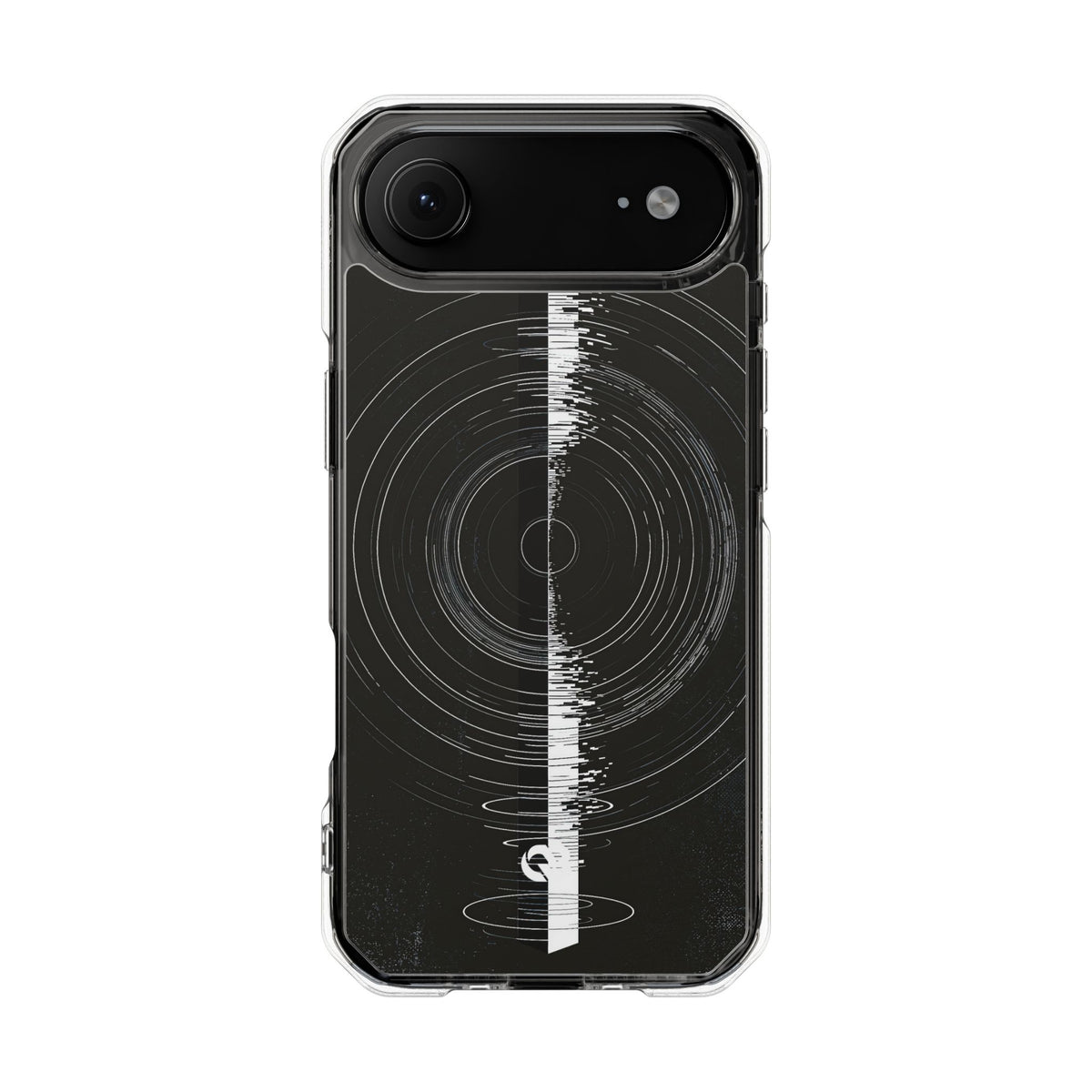 Black Impact MagSafe Phone Case for iPhone - Obsidian Orbital Signal