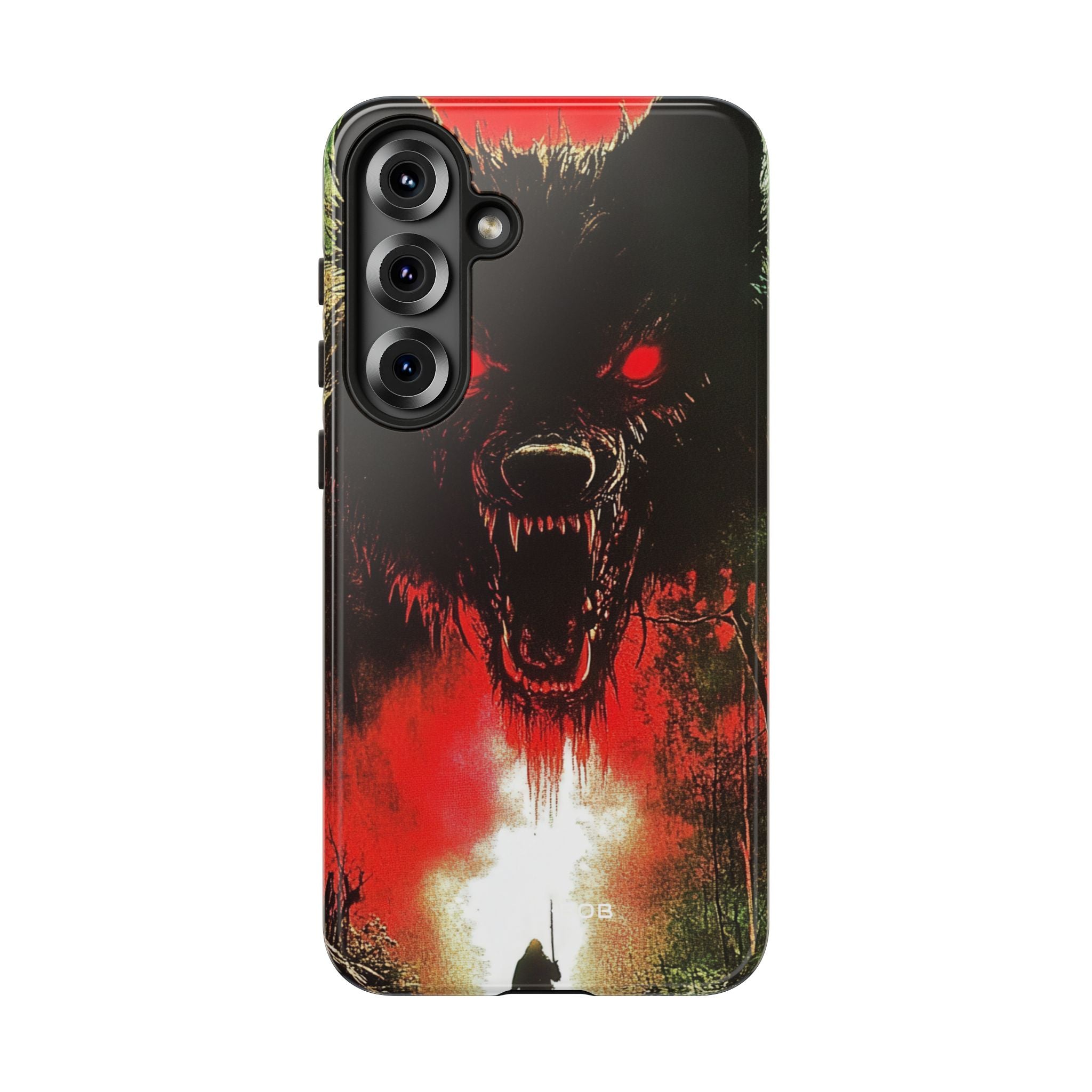 Crimson Wolf Samsung S25 Plus Cover - Tough