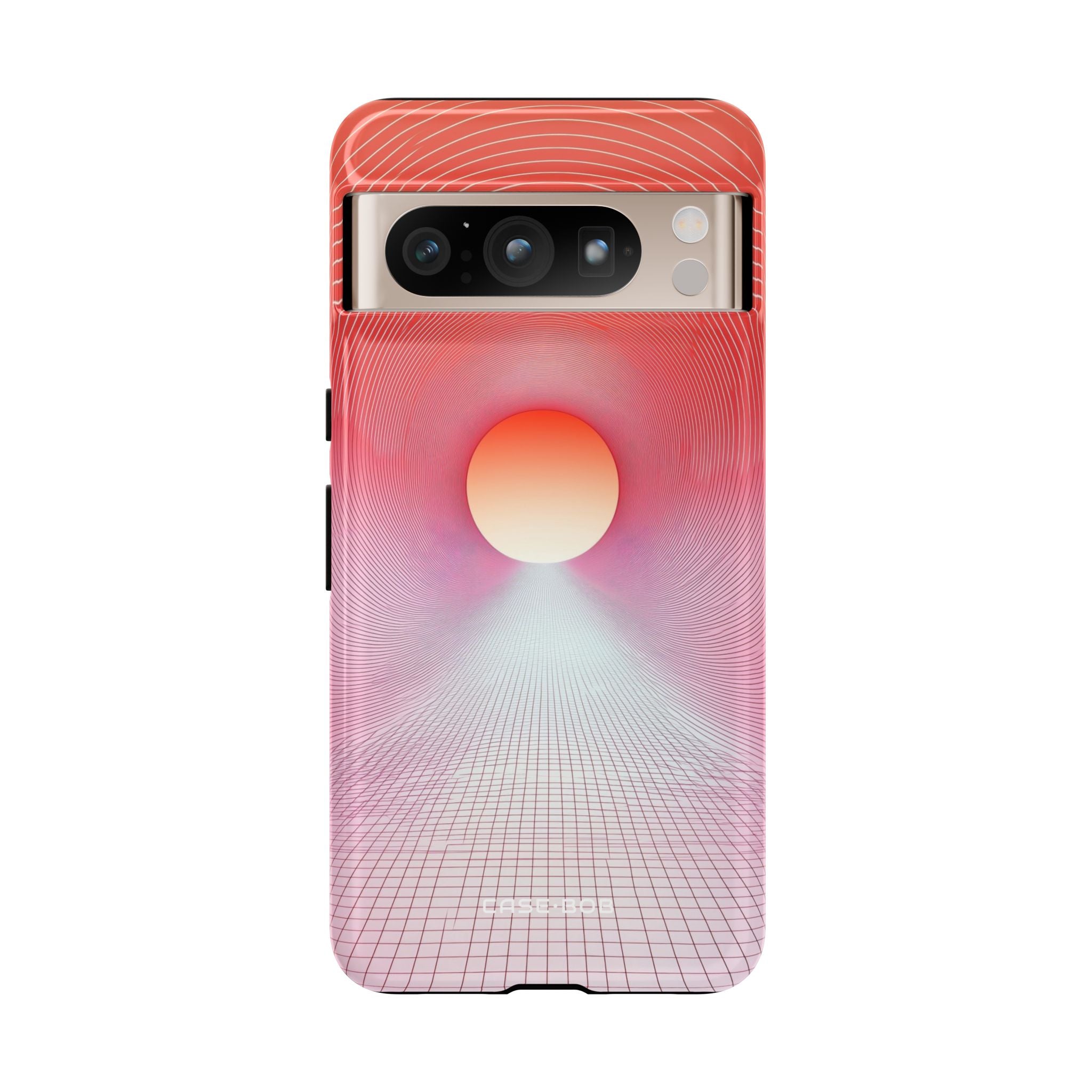 Orange Portal Google Pixel 8 Pro Case - Tough