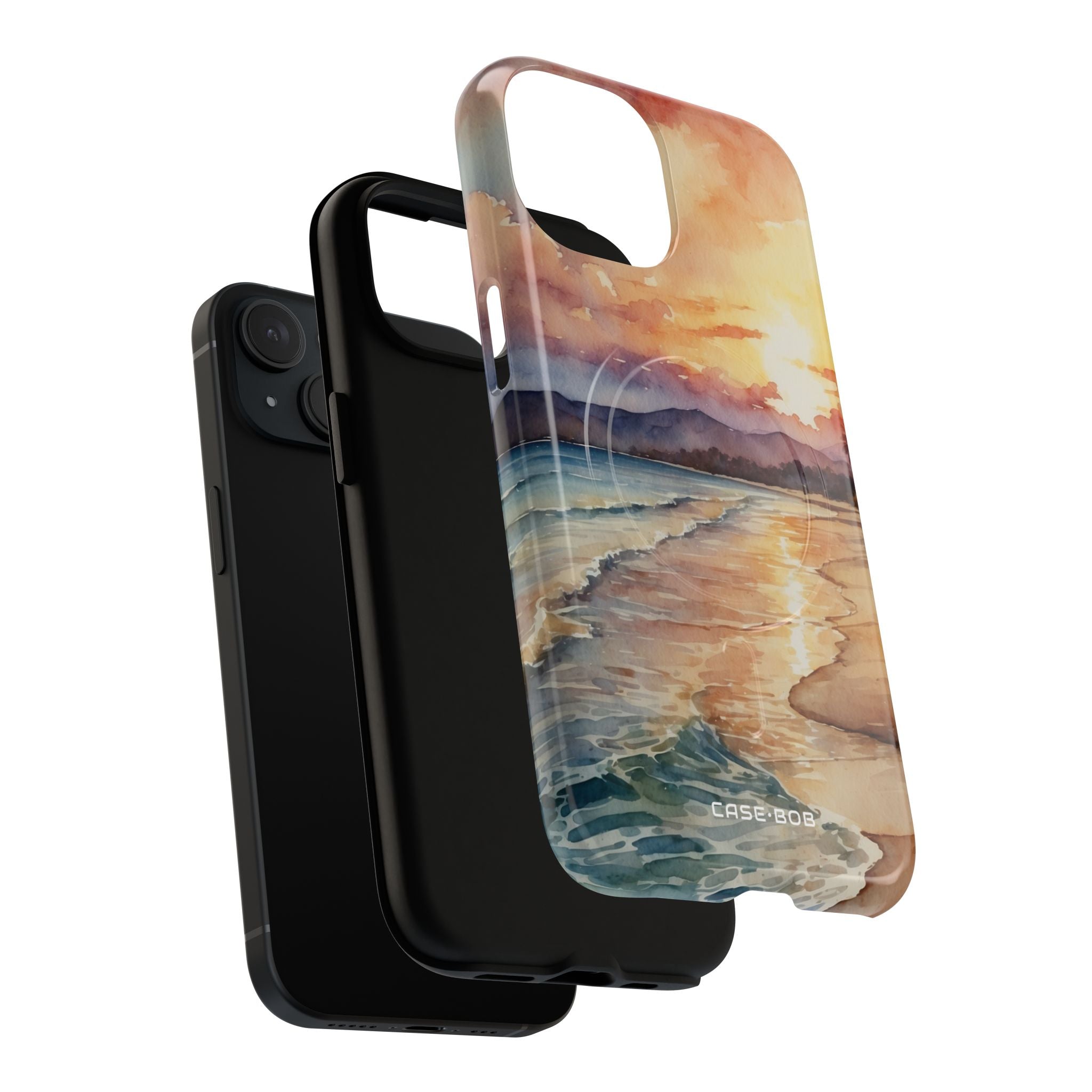 Sunset Reflection iPhone 15 Case - Tough+