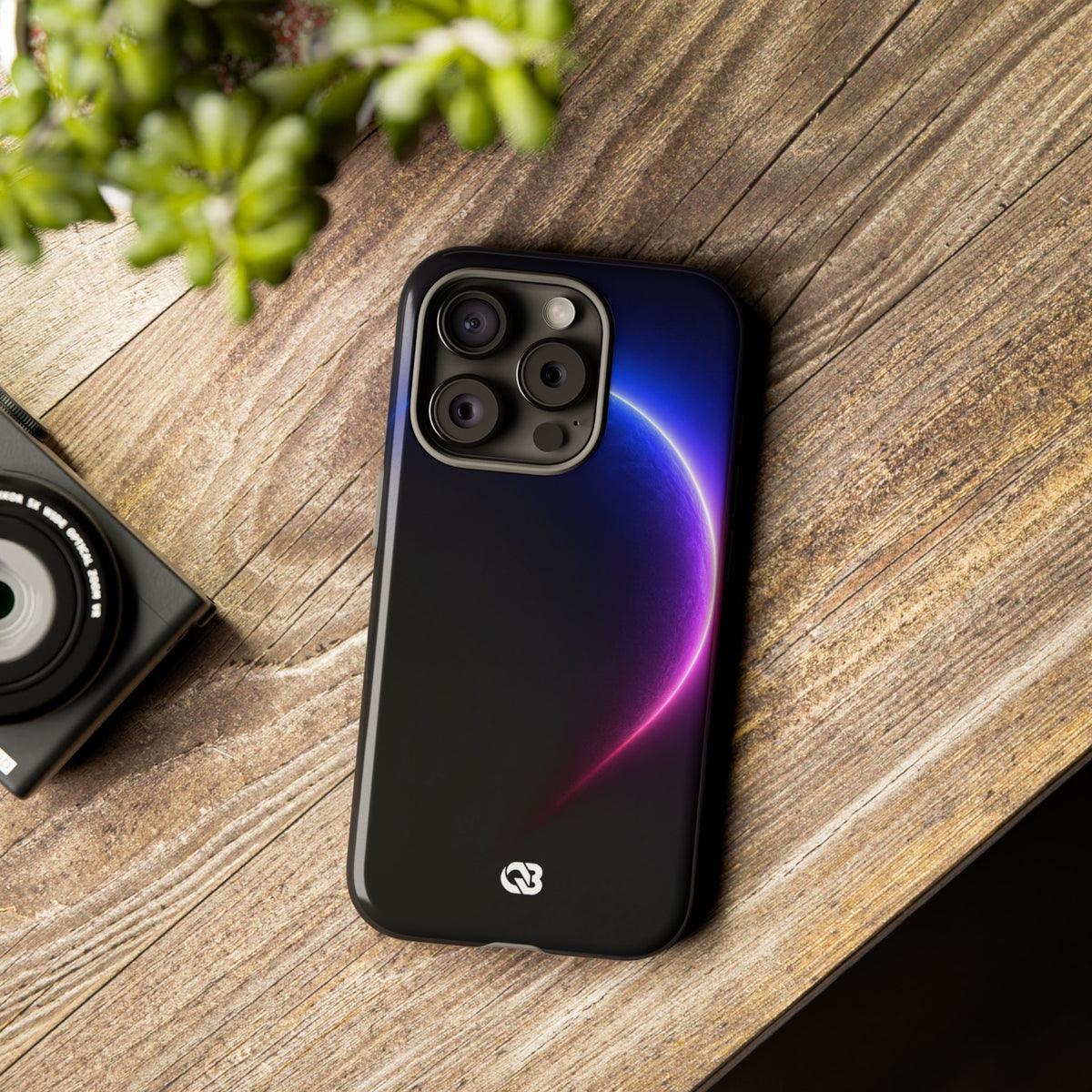 Luminous Eclipse · Tough Phone Case for iPhone · Black