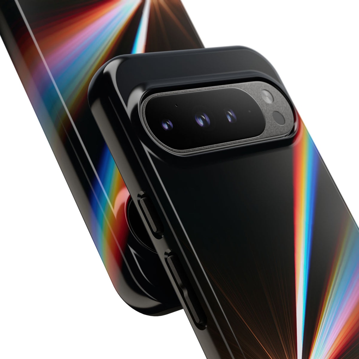 Spectral Refraction · Tough Phone Case for Pixel · Black