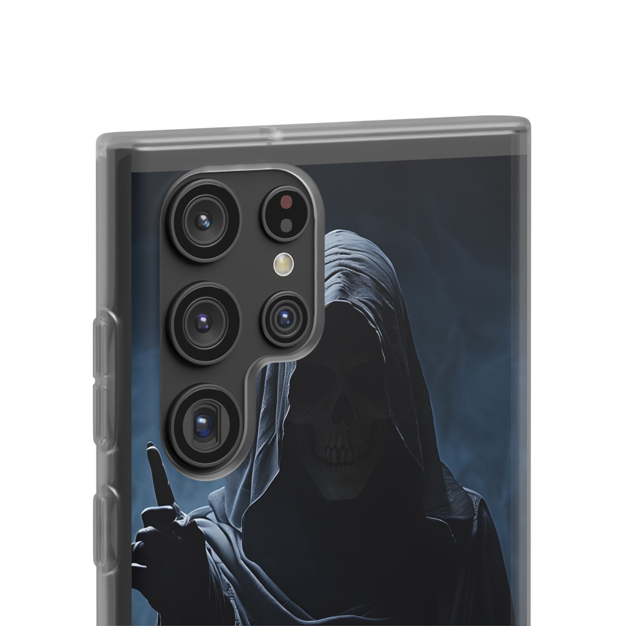 Shadow Harbinger Skull · Soft Phone Case for Samsung