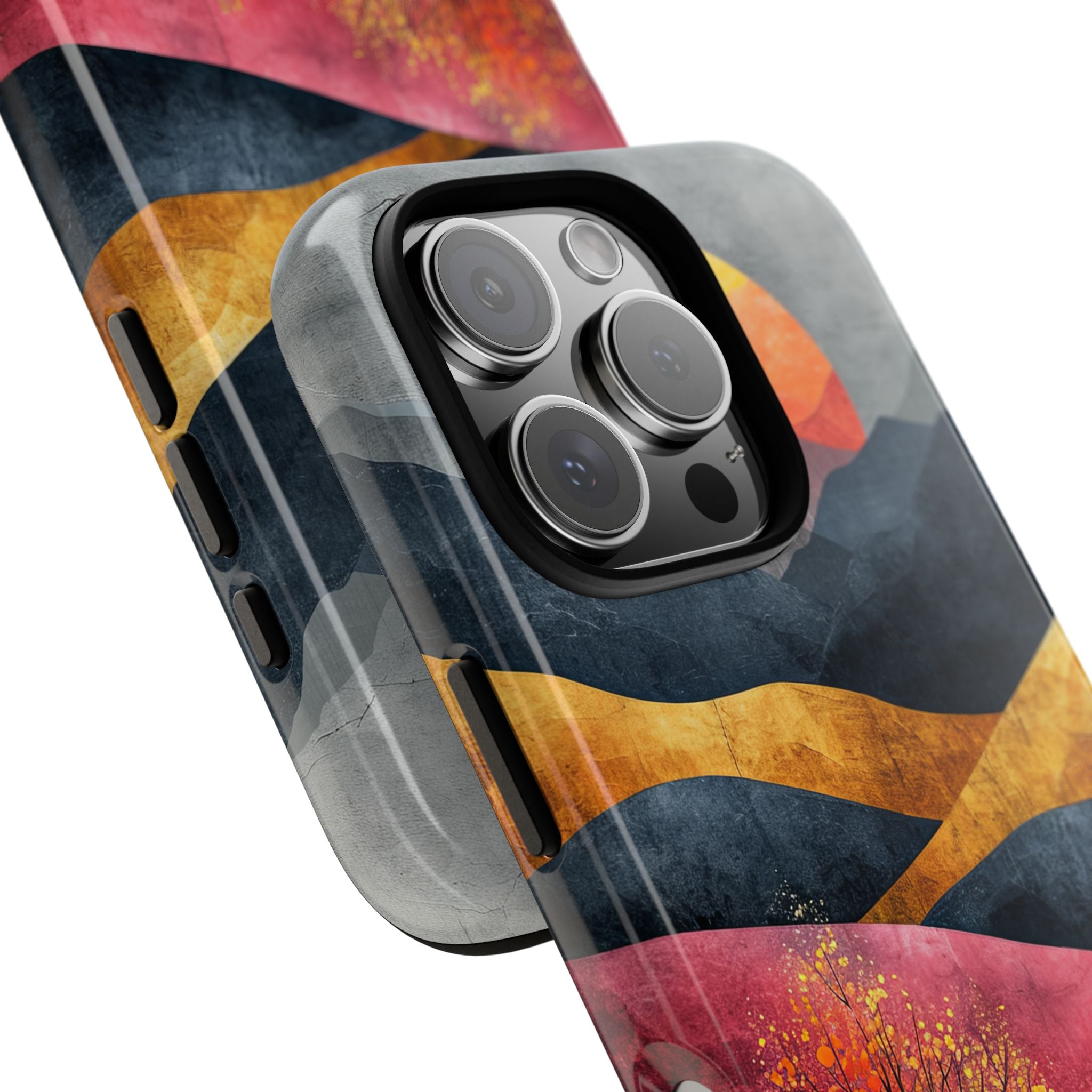 Sunset Mountains iPhone 16 Pro Case - Tough