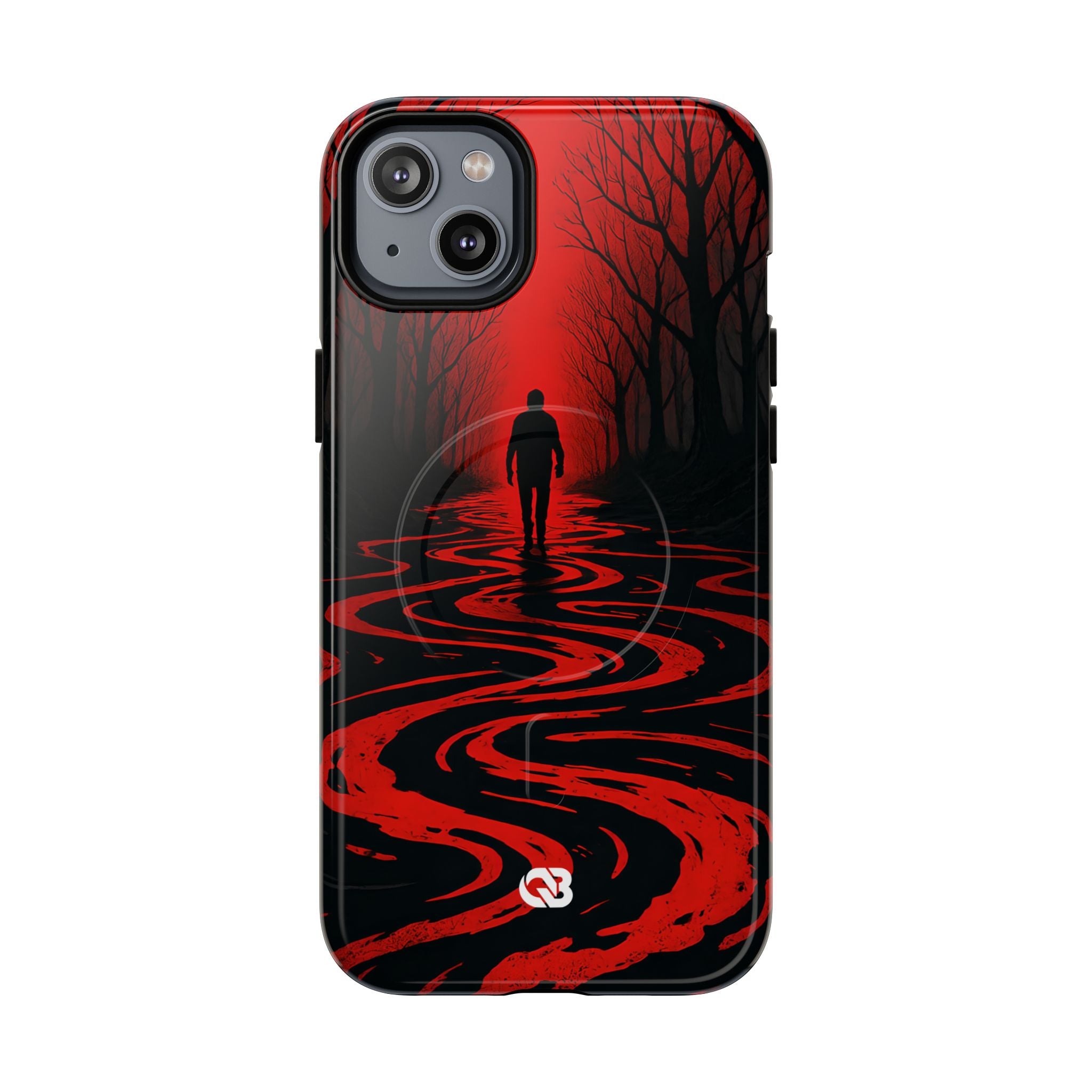 Crimson Shadow Path · Tough+ Phone Case for iPhone · Magsafe