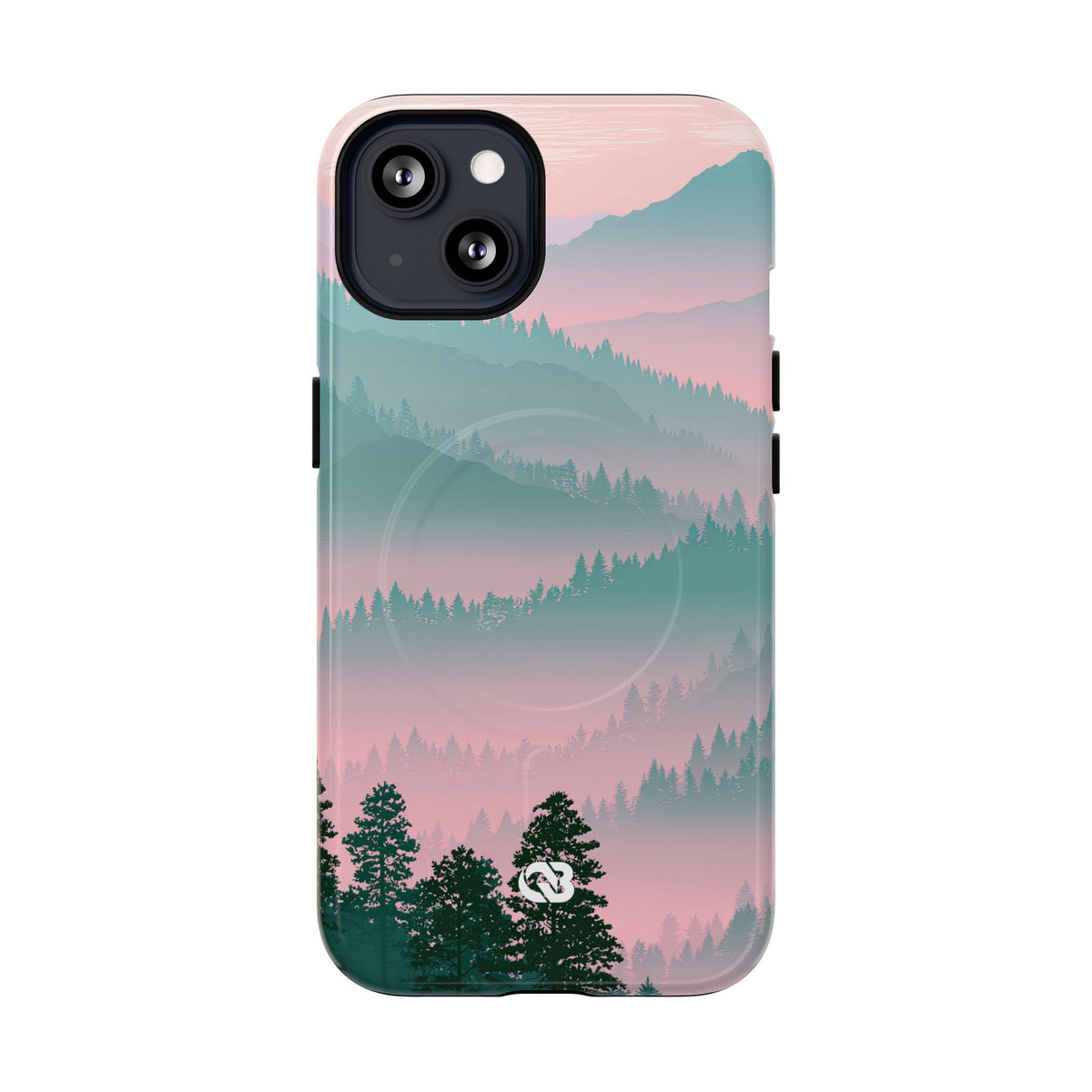 Alpine Horizon · Tough 2.0 Magnetic Phone Case for iPhone · Green