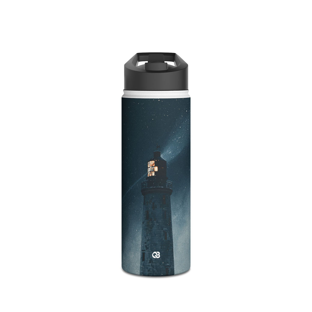 Nordic Coastal Beacon · Insulated Water Bottle · Blue
