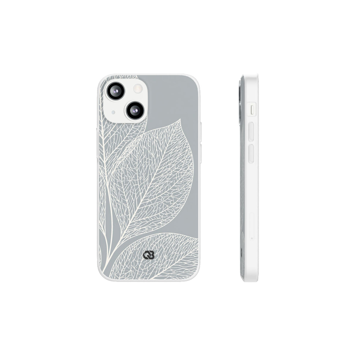 Minimal Leaf Skeleton · Lite Phone Case for iPhone · Grey