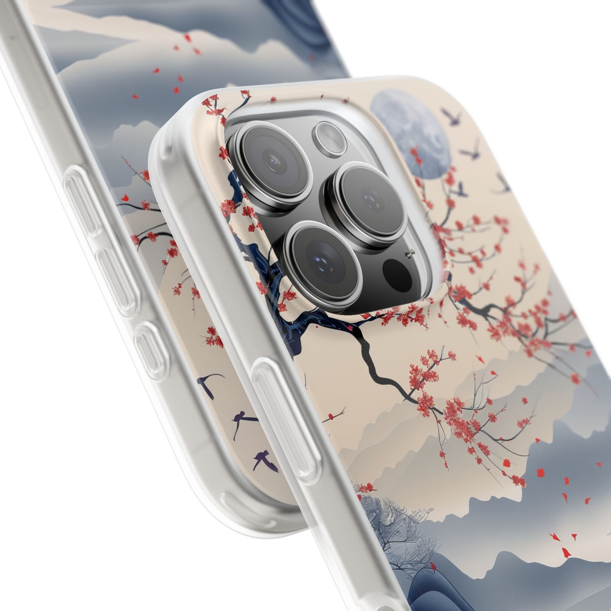 Blossom Moonbranch iPhone 16 Pro Case - Soft
