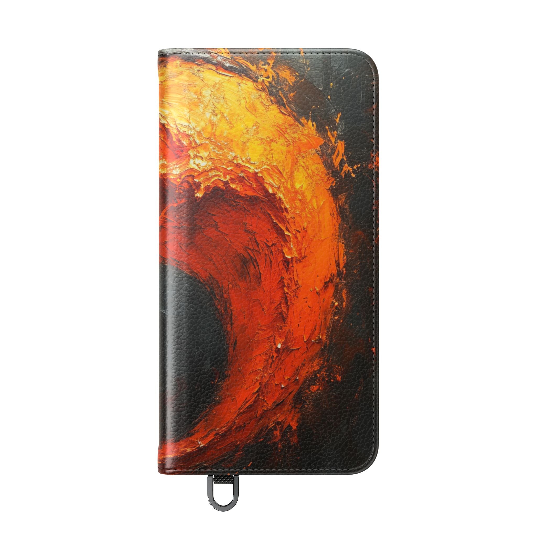 Fiery Yin Yang - Samsung S25 Case - Wallet