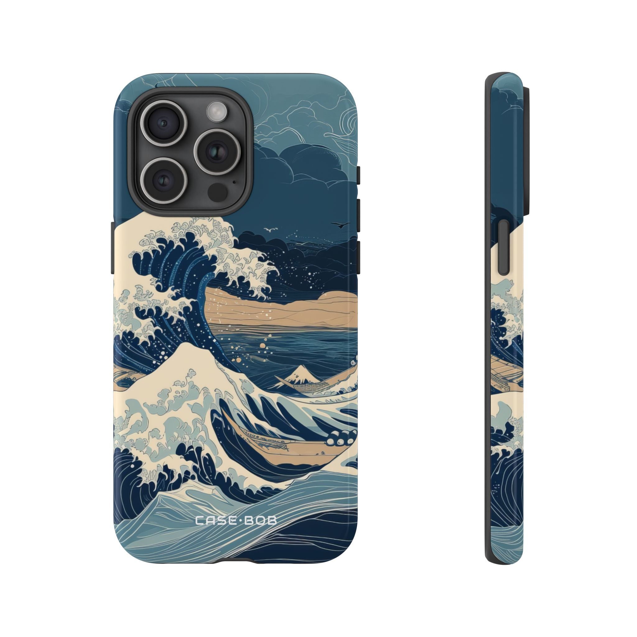 Cresting Blue Wave iPhone 15 Pro Max -kova, Tough