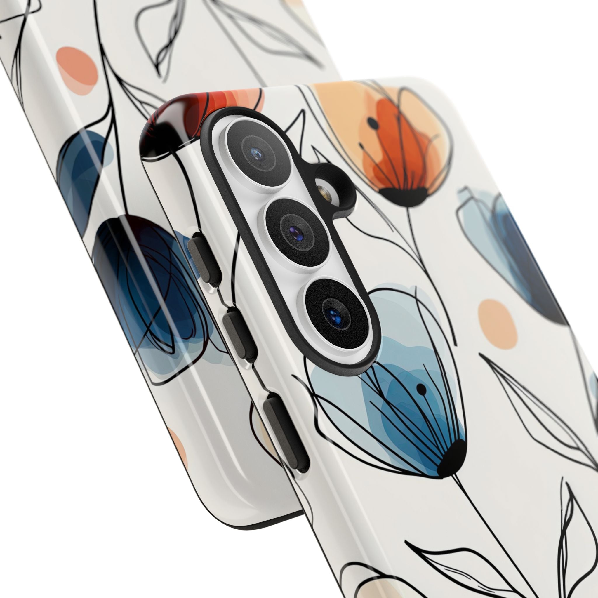 Ink Watercolor Tulips · Tough