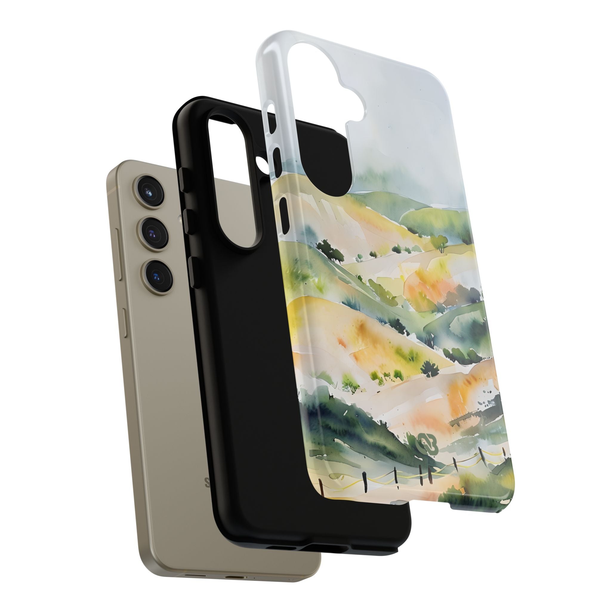 Verdant Mist Valleys · Tough Phone Case for Samsung