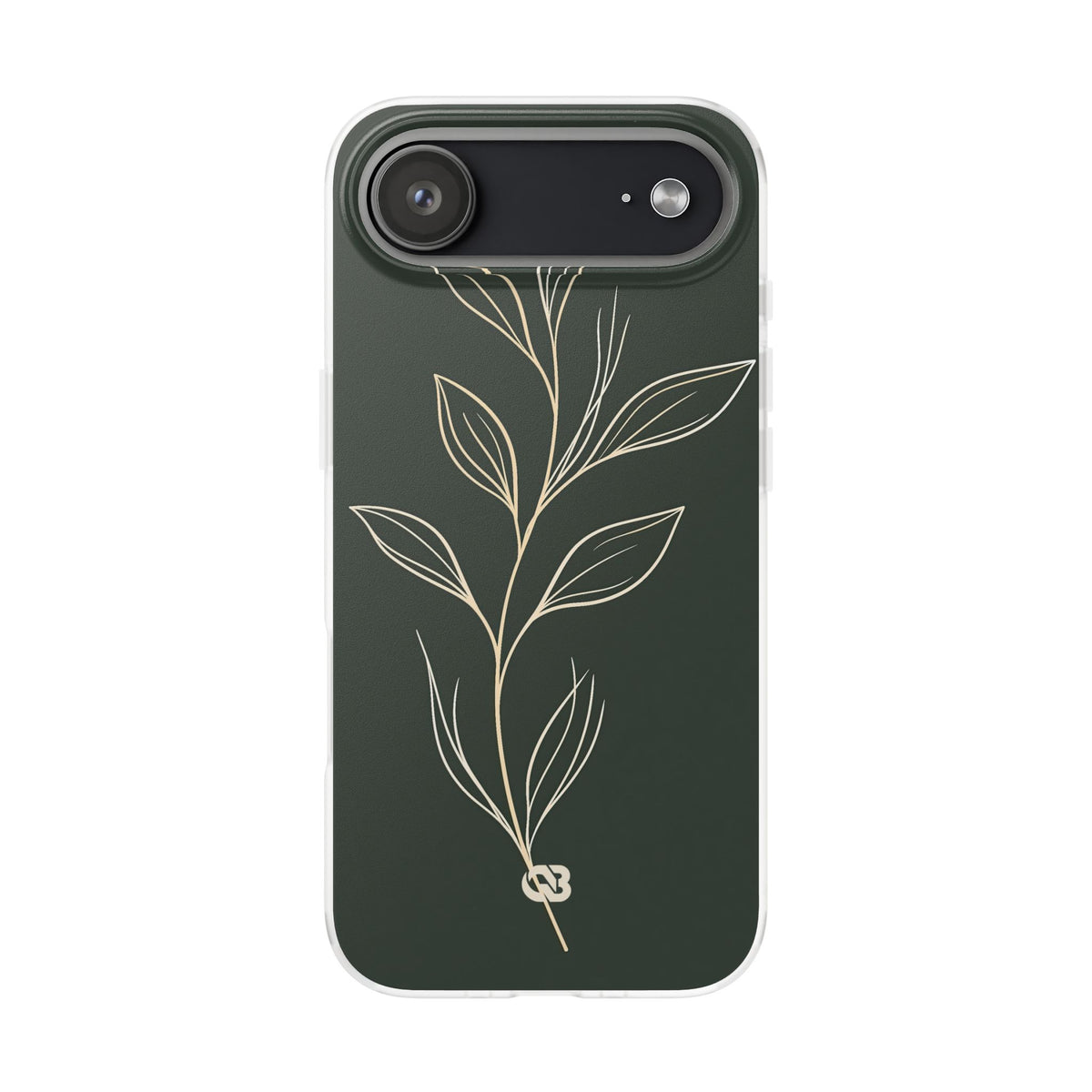 Minimal Botanical Stem · Lite Phone Case for iPhone · Green
