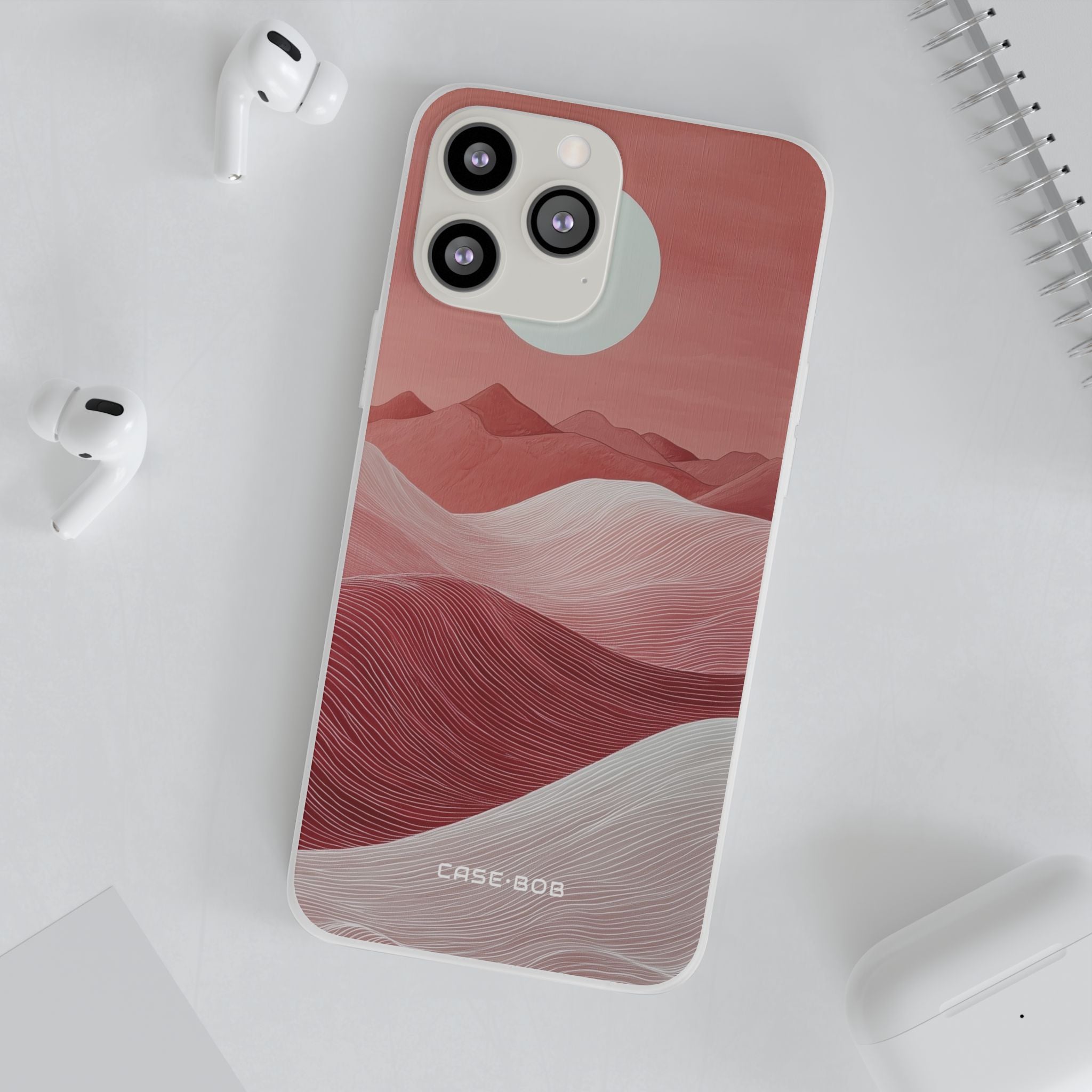 White Orb Dunes iPhone 13 Pro Max - Soft