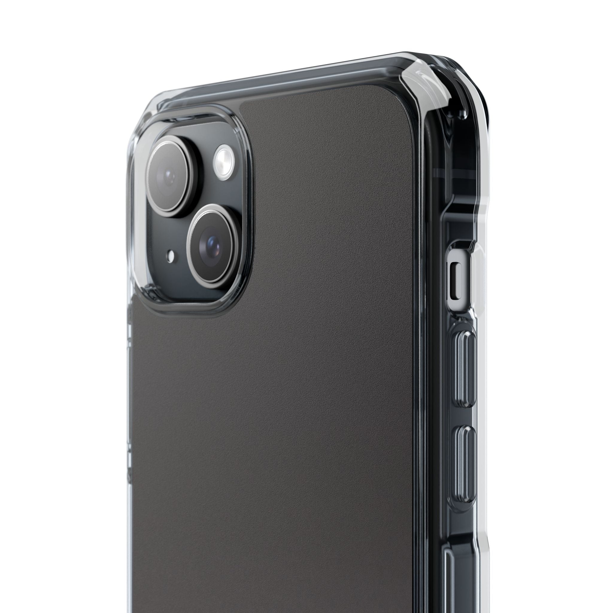 Grey Impact MagSafe Phone Case for iPhone - Obsidian Ash Fade