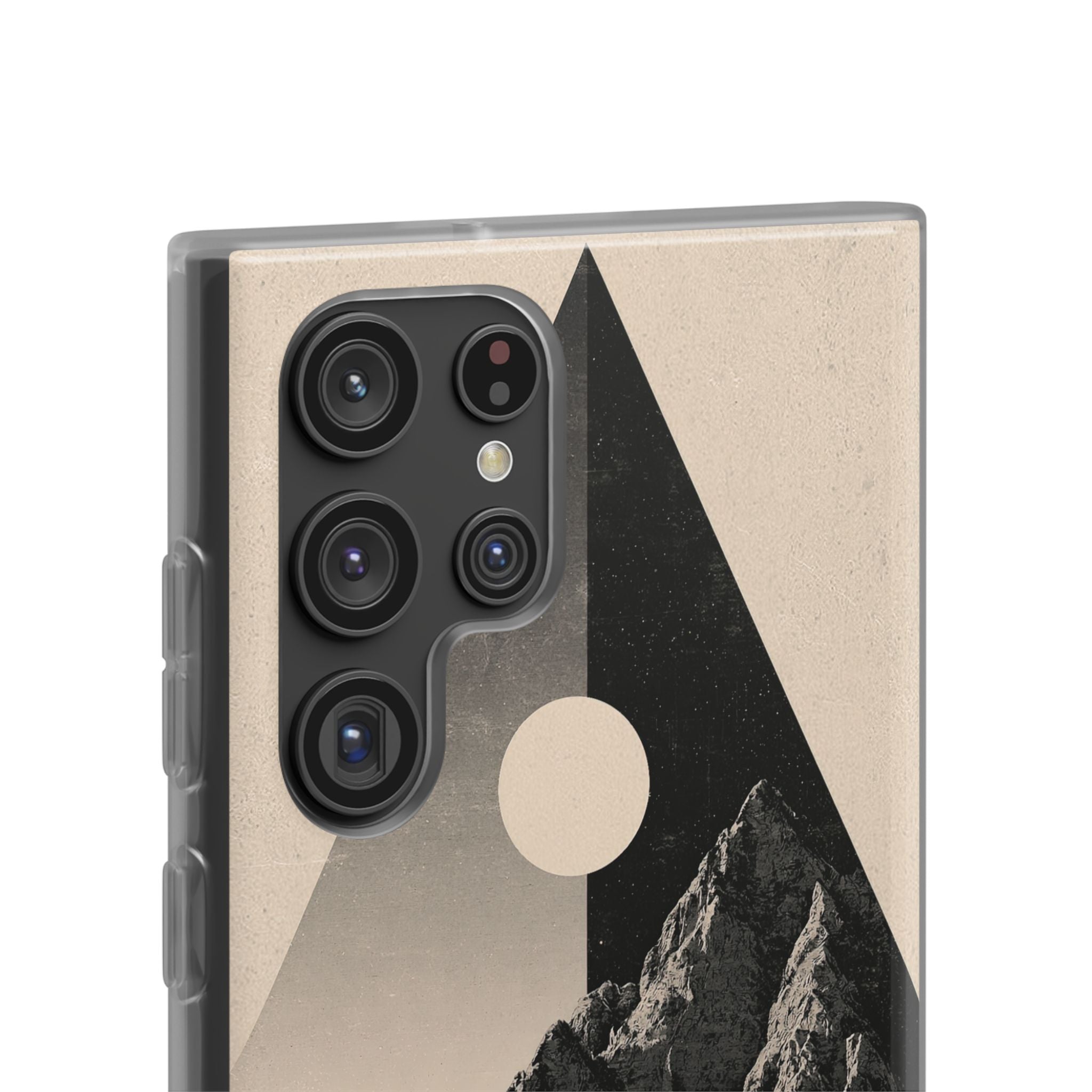 Beige Lite Phone Case for Samsung - Obsidian Summit Parchment