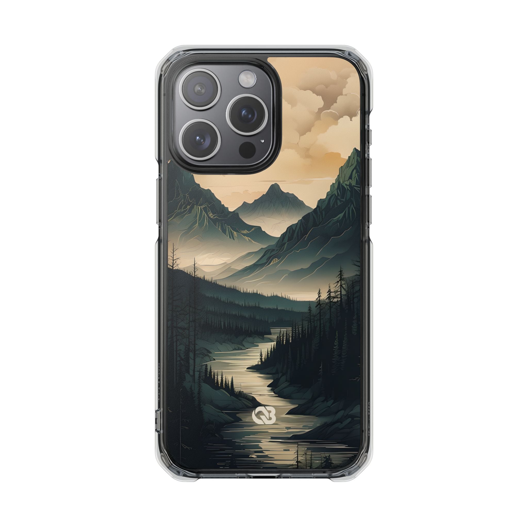 Summit River Dusk · Impact Phone Case for iPhone · Magsafe