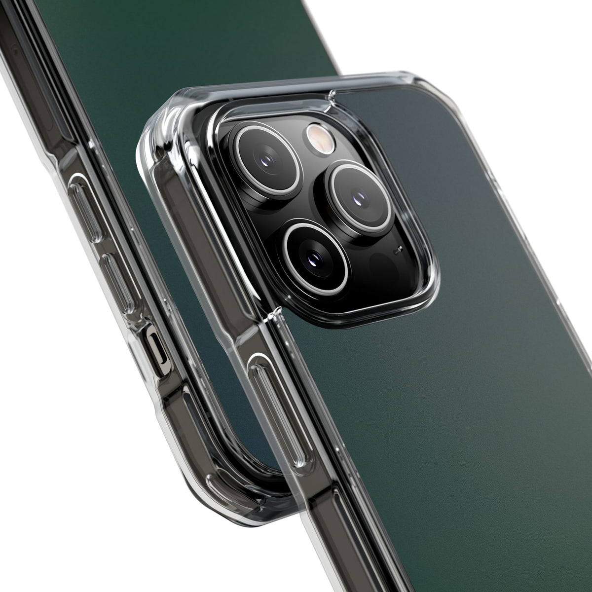 Green Impact MagSafe Phone Case for iPhone - Midnight Pine Horizon
