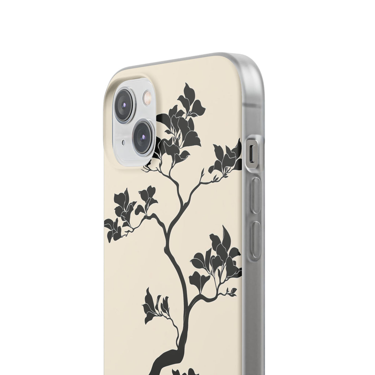 Ebony Magnolia · Lite Phone Case for iPhone · Beige