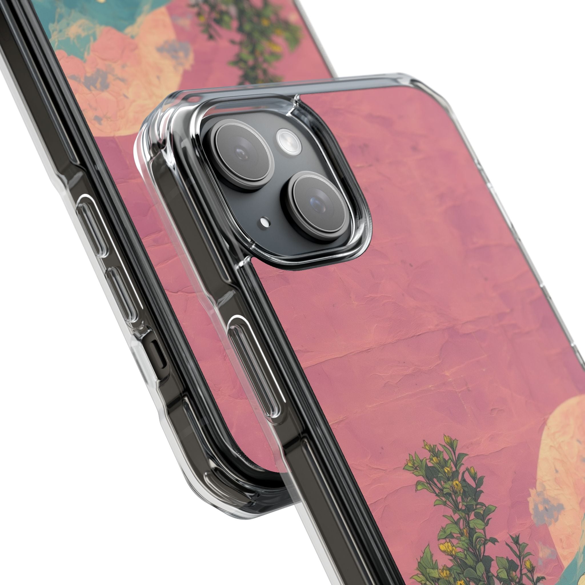 Lunar Pastel Bloom · Coque de téléphone Impact pour iPhone · Magsafe