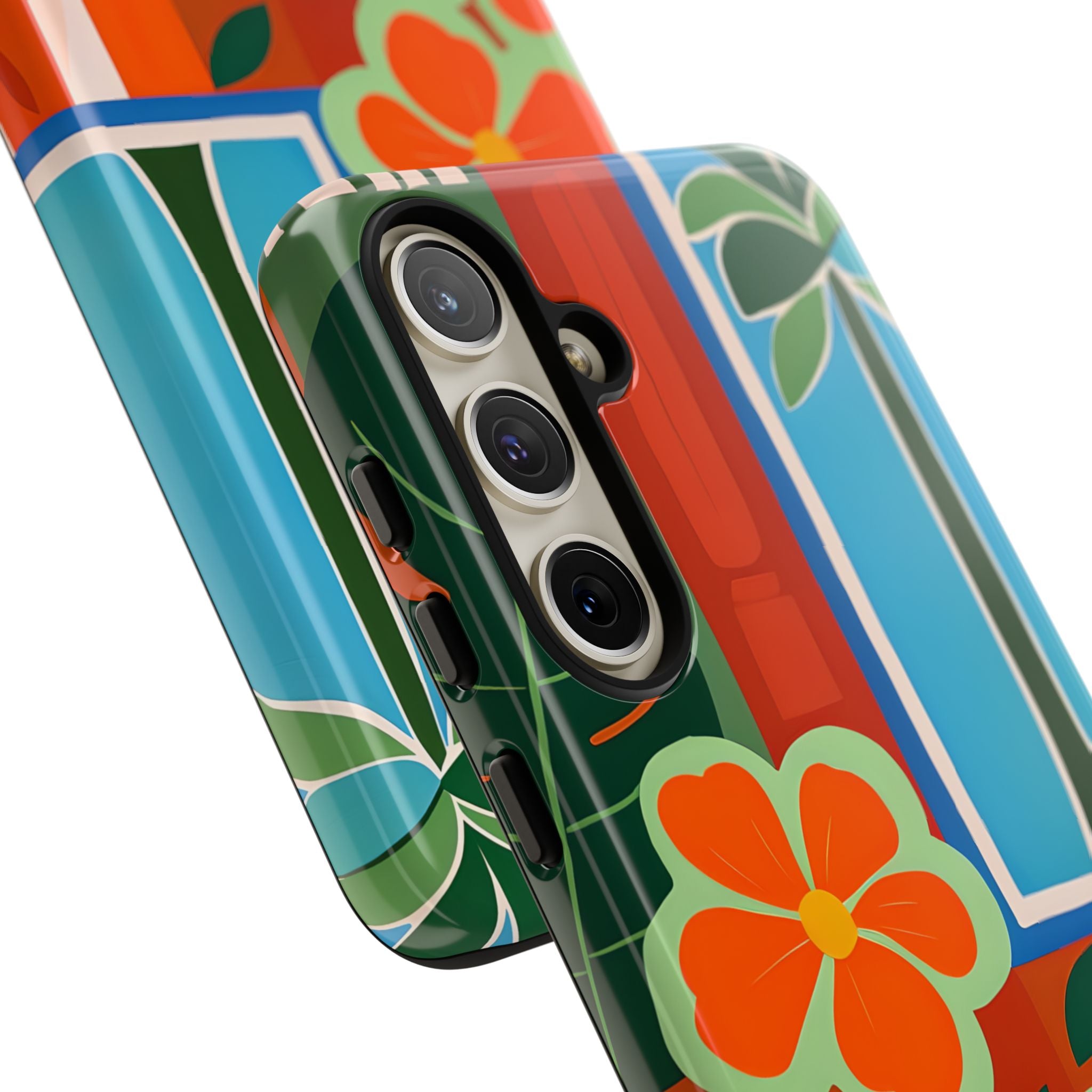 Orange Blossom Burst Samsung S24 Plus Case - Tough