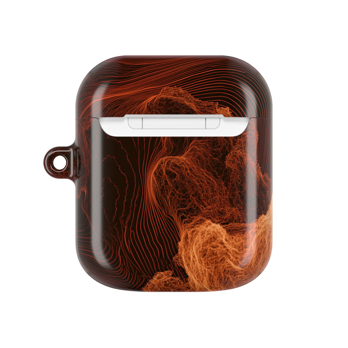 Amber Filament · Hard Case for AirPods & AirPods Pro · Orange