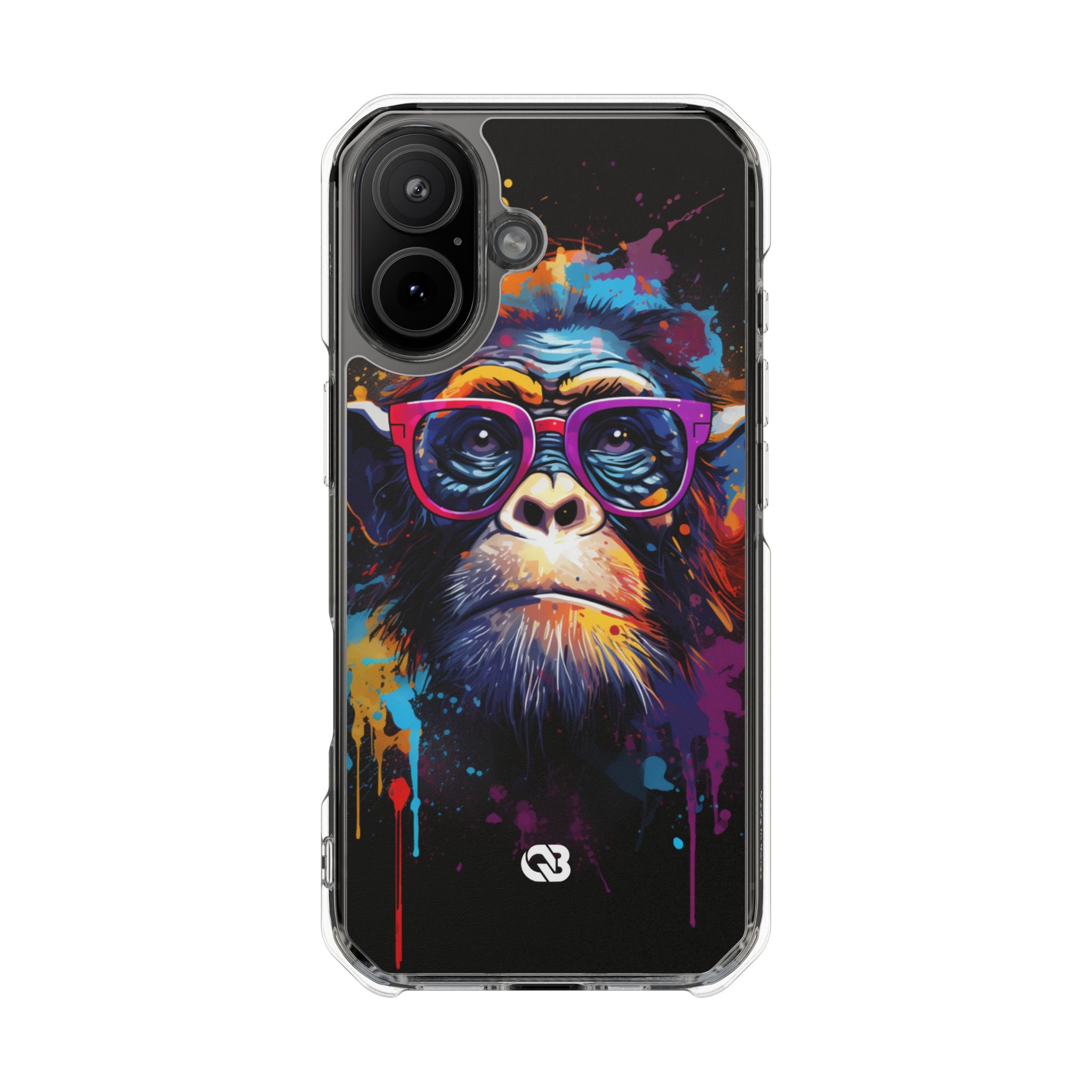 Neon Splatter Primate · Impact Magsafe