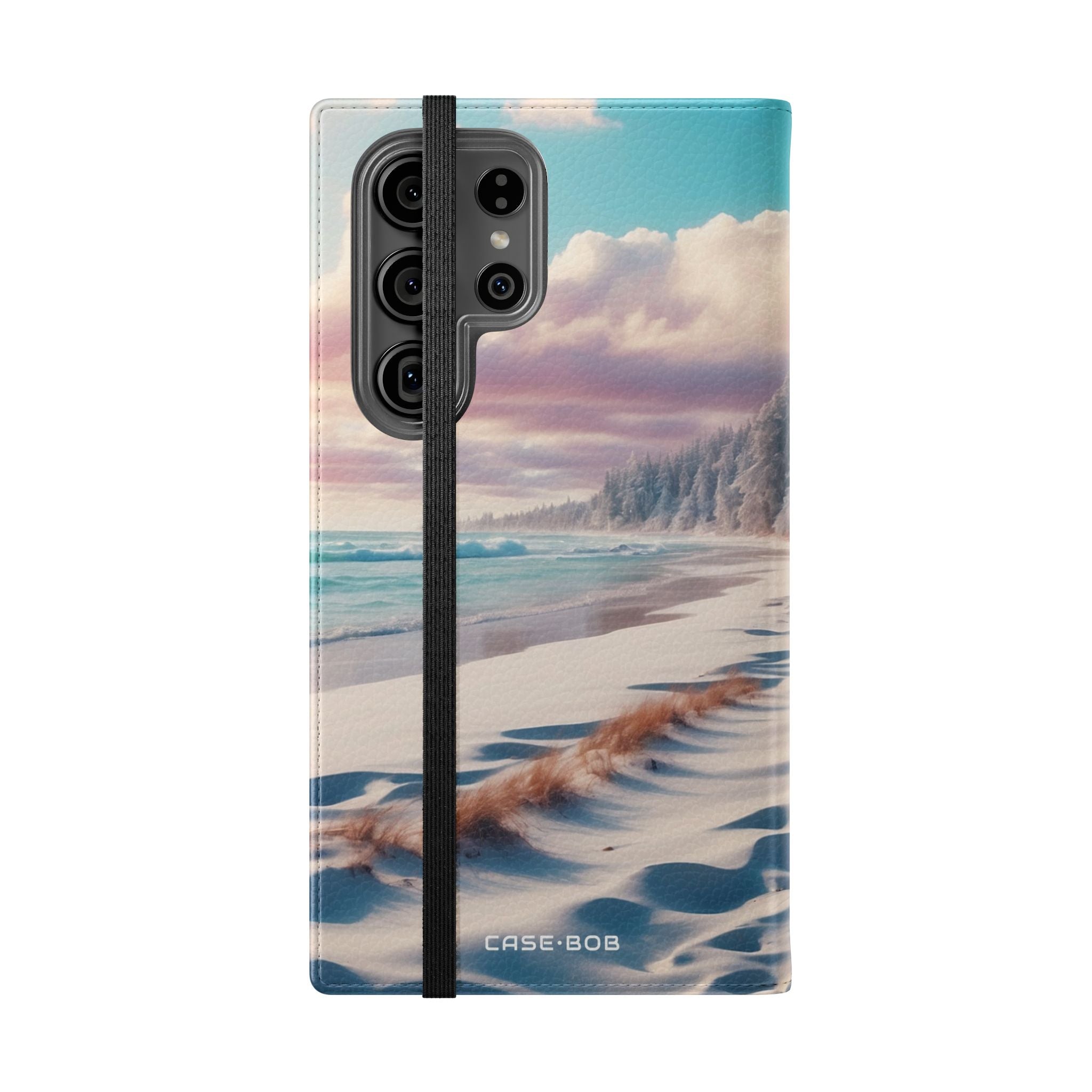 Snowy Footprints - Samsung S23 Ultra Case - Wallet