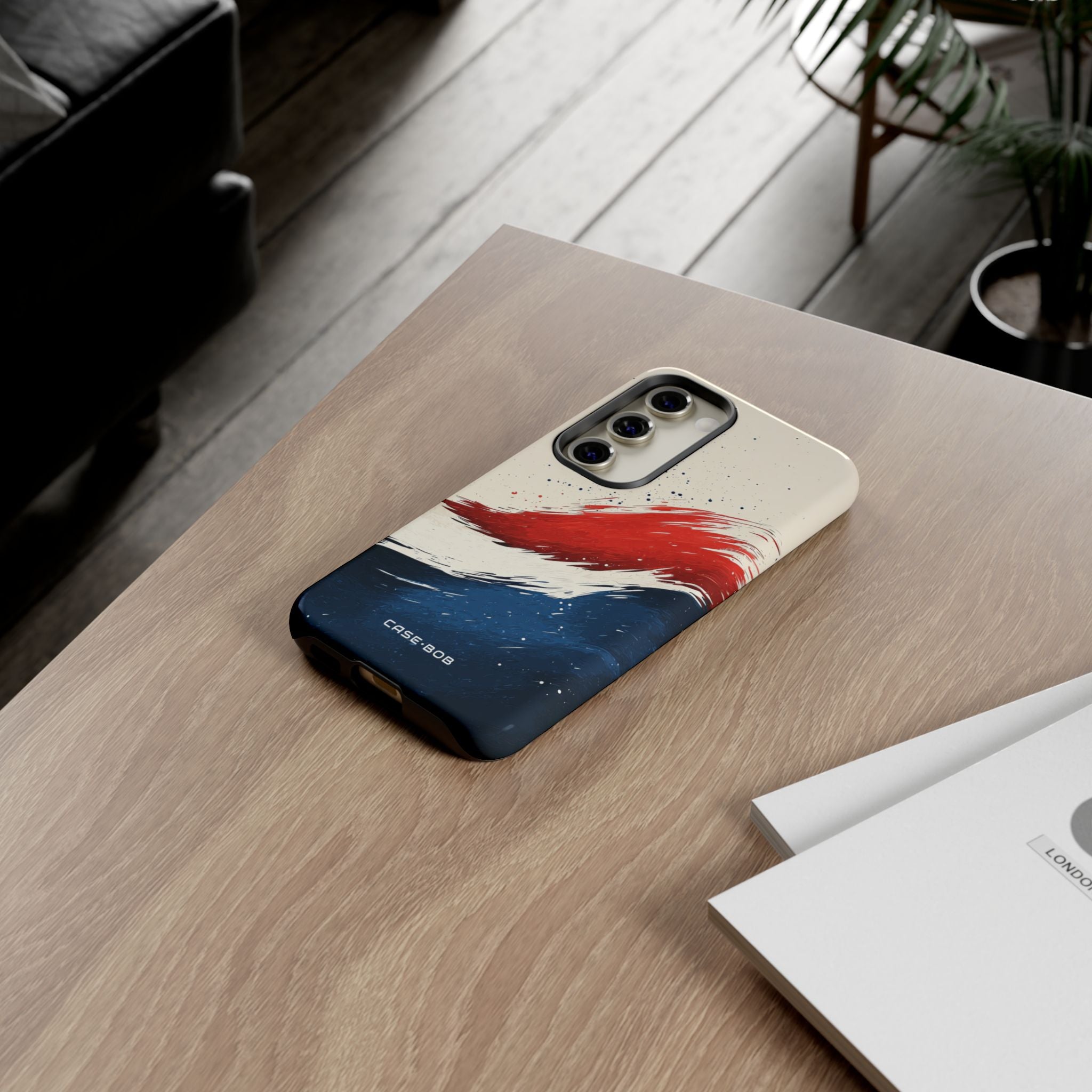 Red Surge Samsung S23 Case - Tough