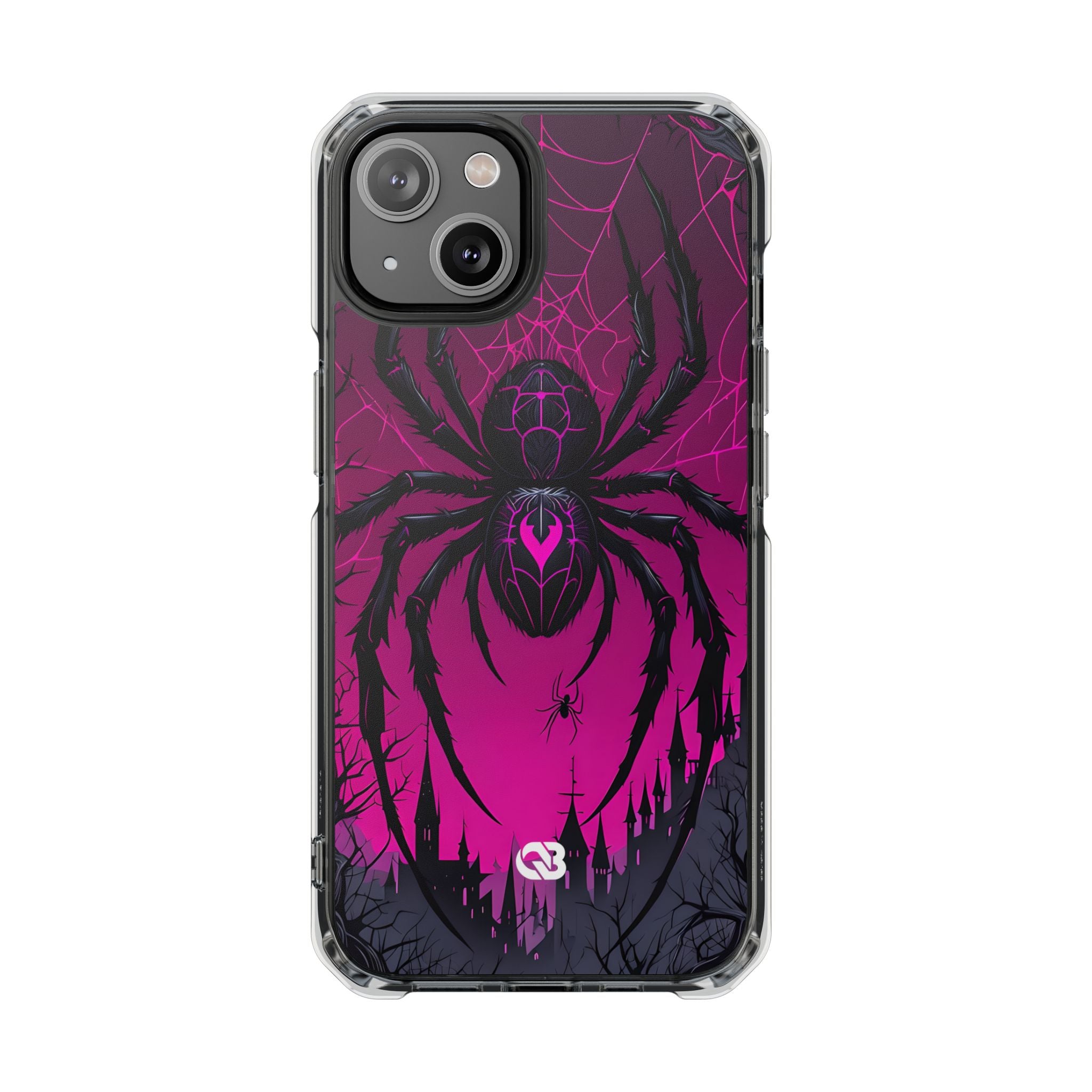 Obsidian Neon Widow · Impact Handyhülle für iPhone · Magsafe