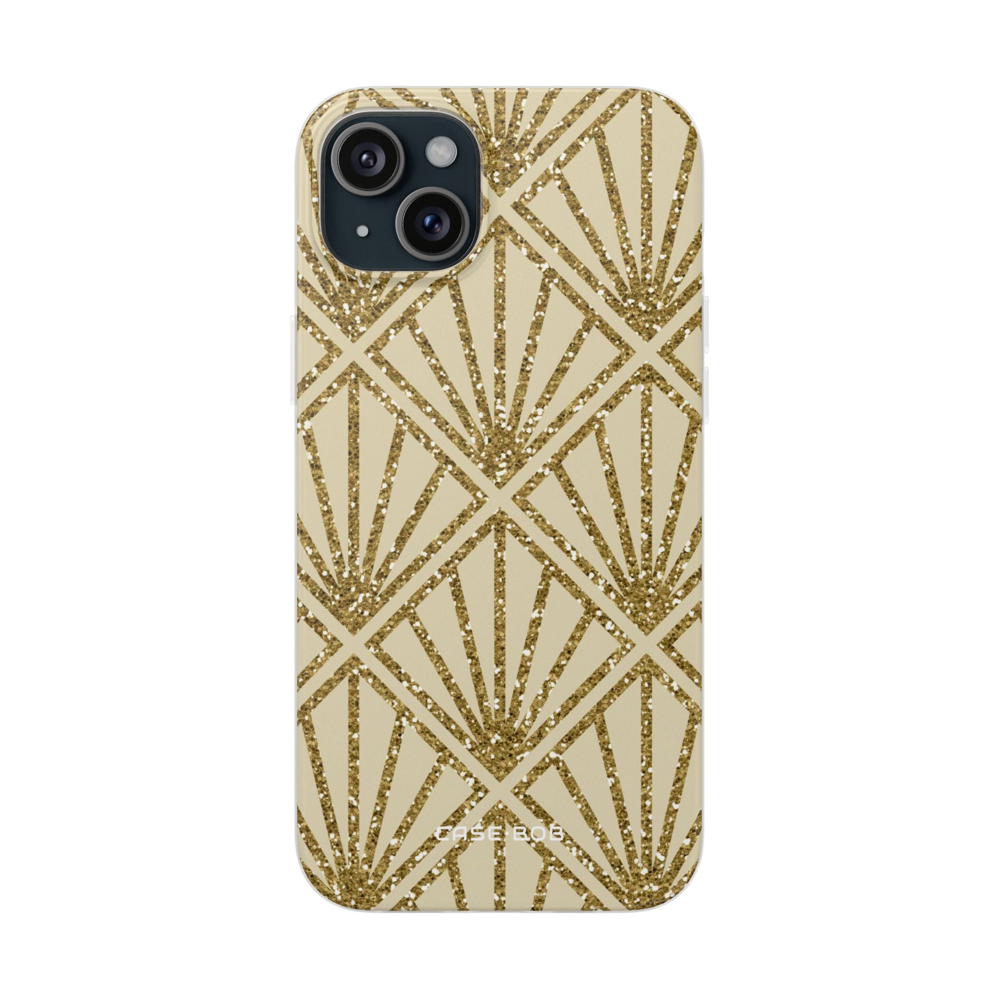 Gold Diamond Radiance iPhone 15 Plus Case - Soft