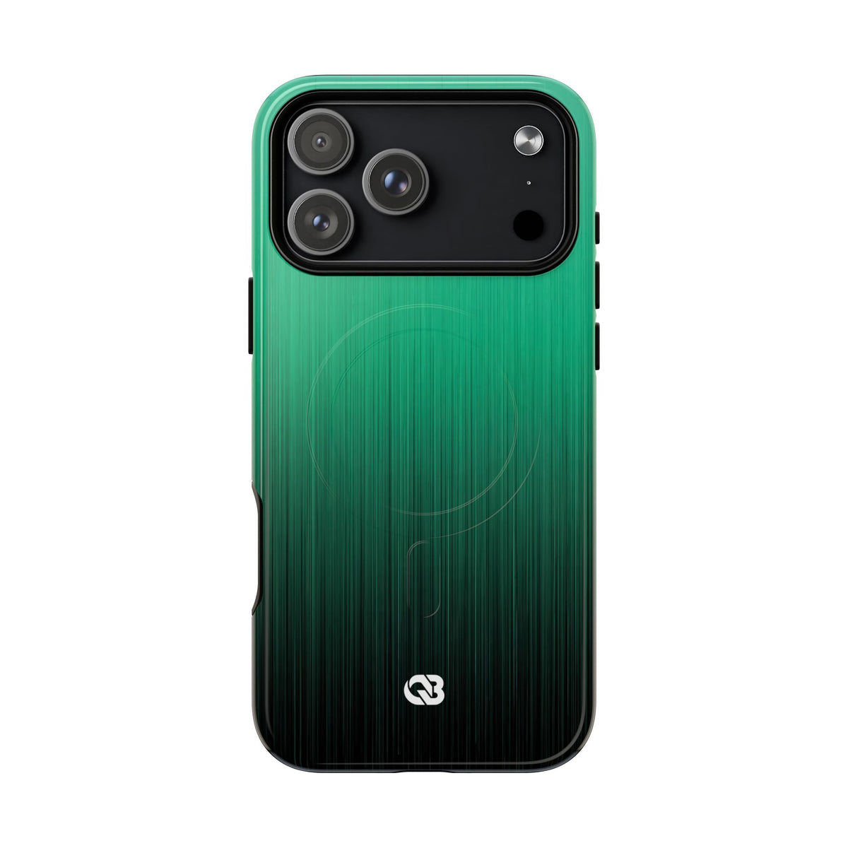 Emerald Cascade · Tough 2.0 Magnetic Phone Case for iPhone · Green