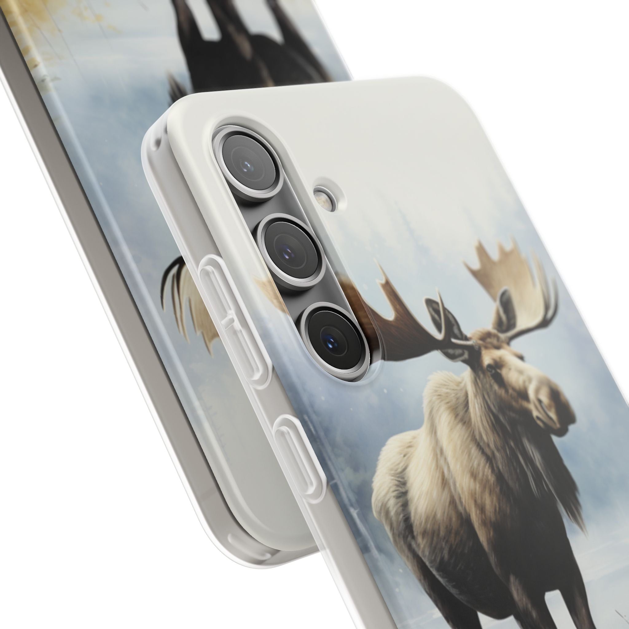 Moose Reflection Samsung S24 Plus Case - Soft
