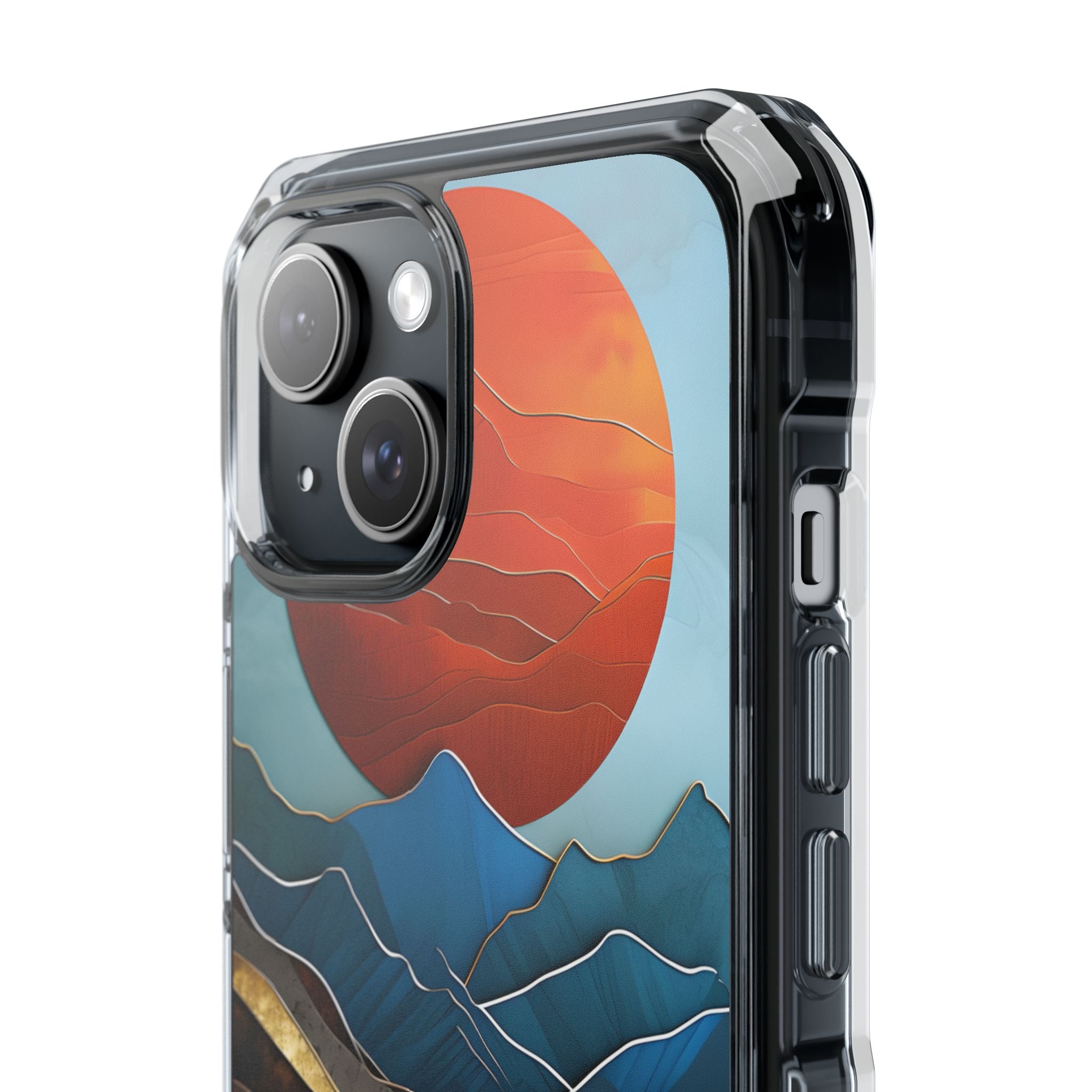 Molten Sun Peaks · Impact Hoesje voor iPhone · Magsafe