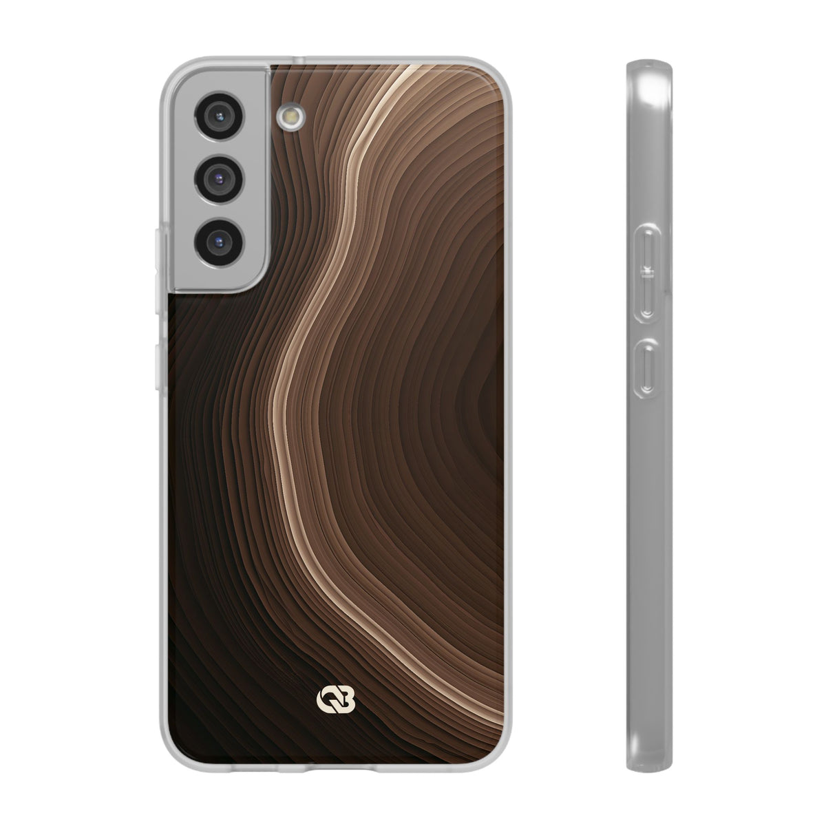 Umber Strata · Lite Phone Case for Samsung · Brown