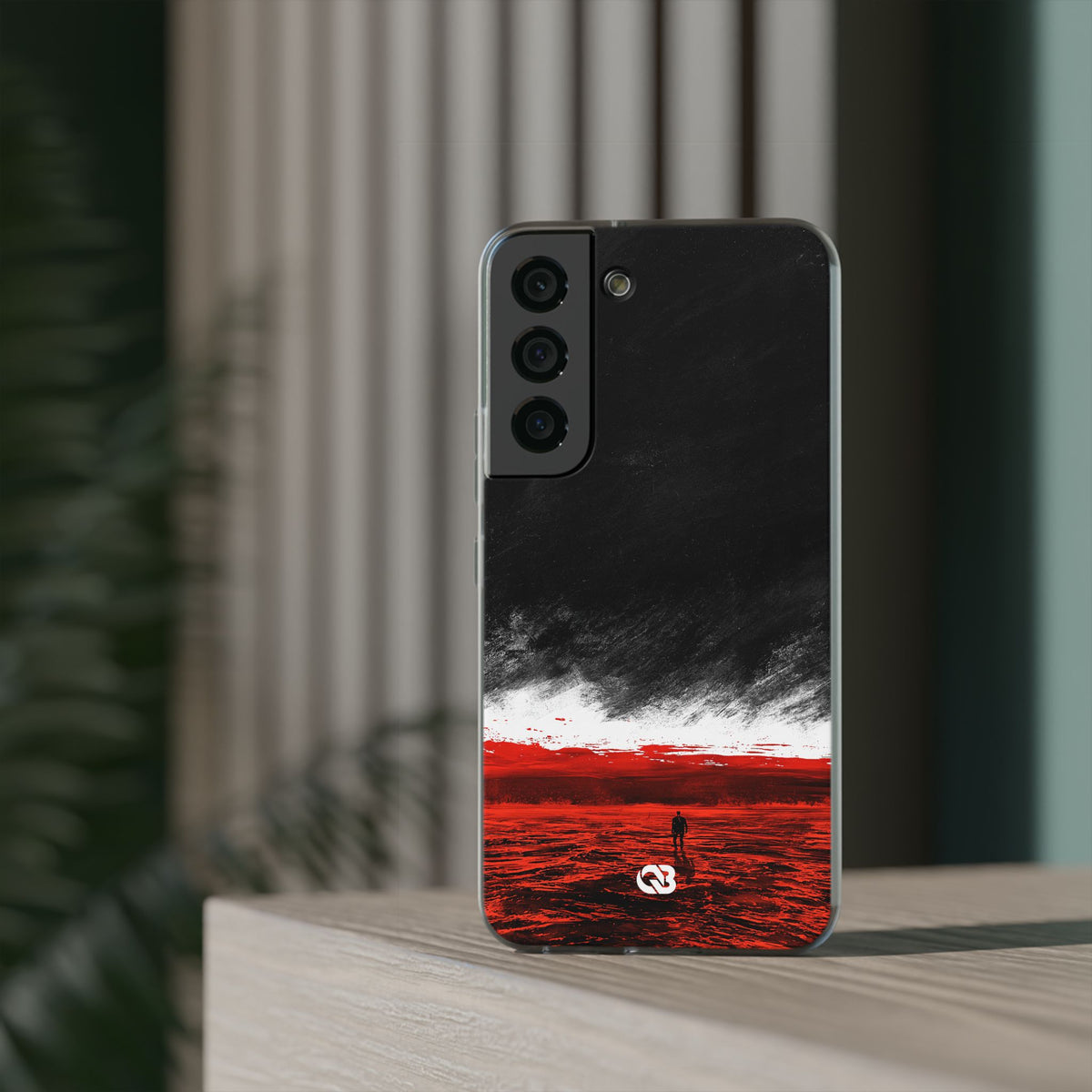 Crimson Void · Lite Phone Case for Samsung · Black
