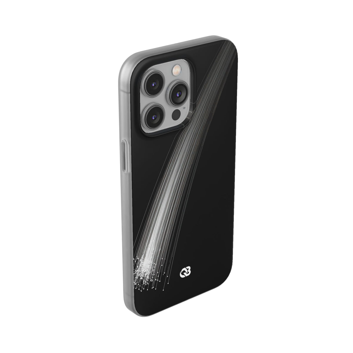 Black Lite Phone Case for iPhone - Linear Velocity Beam