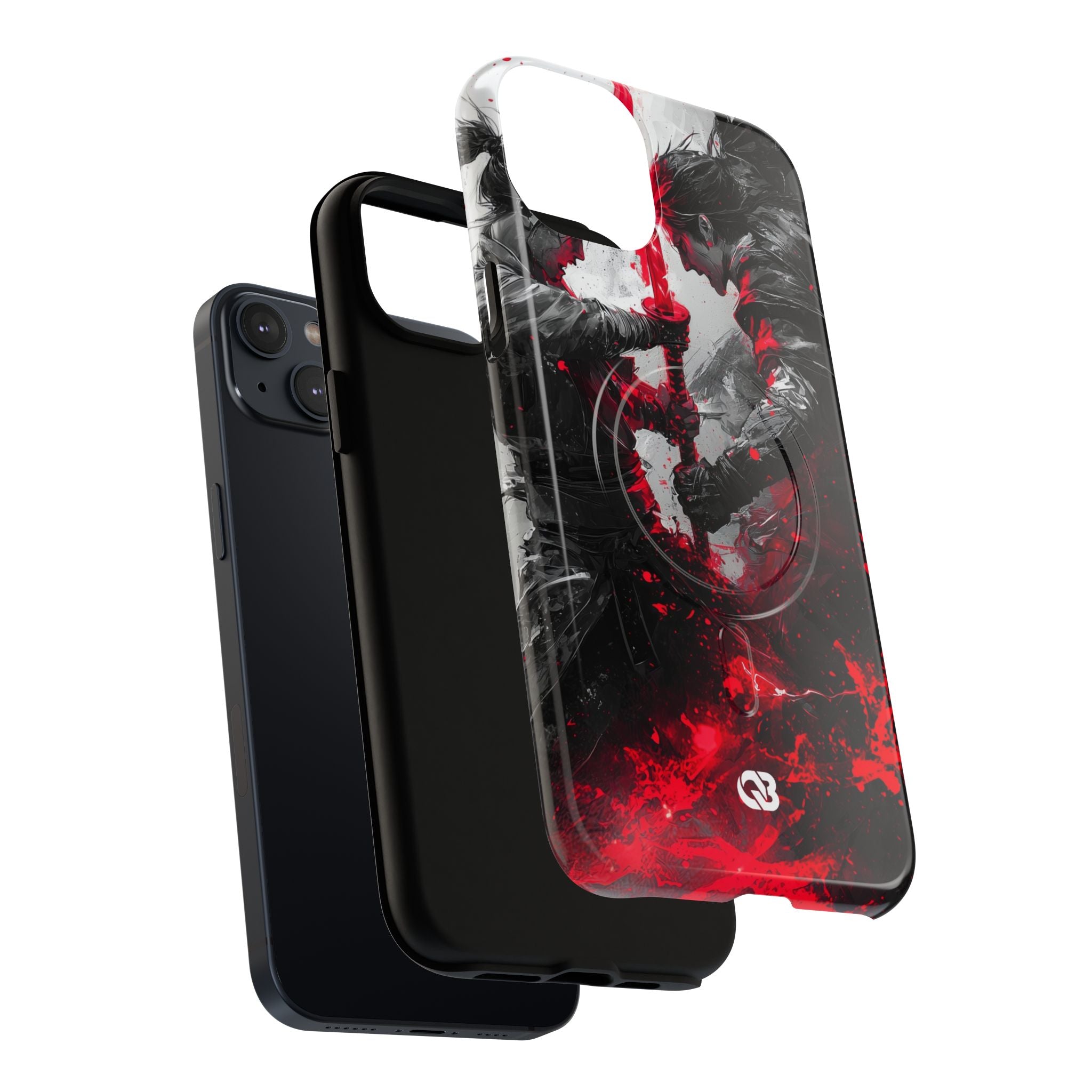Shattered Crimson Duel · Tough+ Phone Case for iPhone · Magsafe