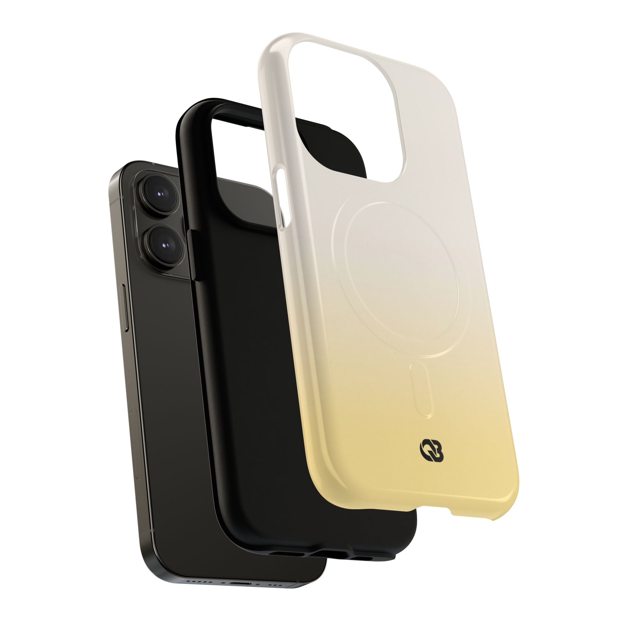 Yellow Tough 2.0 Magsafe Phone Case for iPhone - Bleached Citron Haze