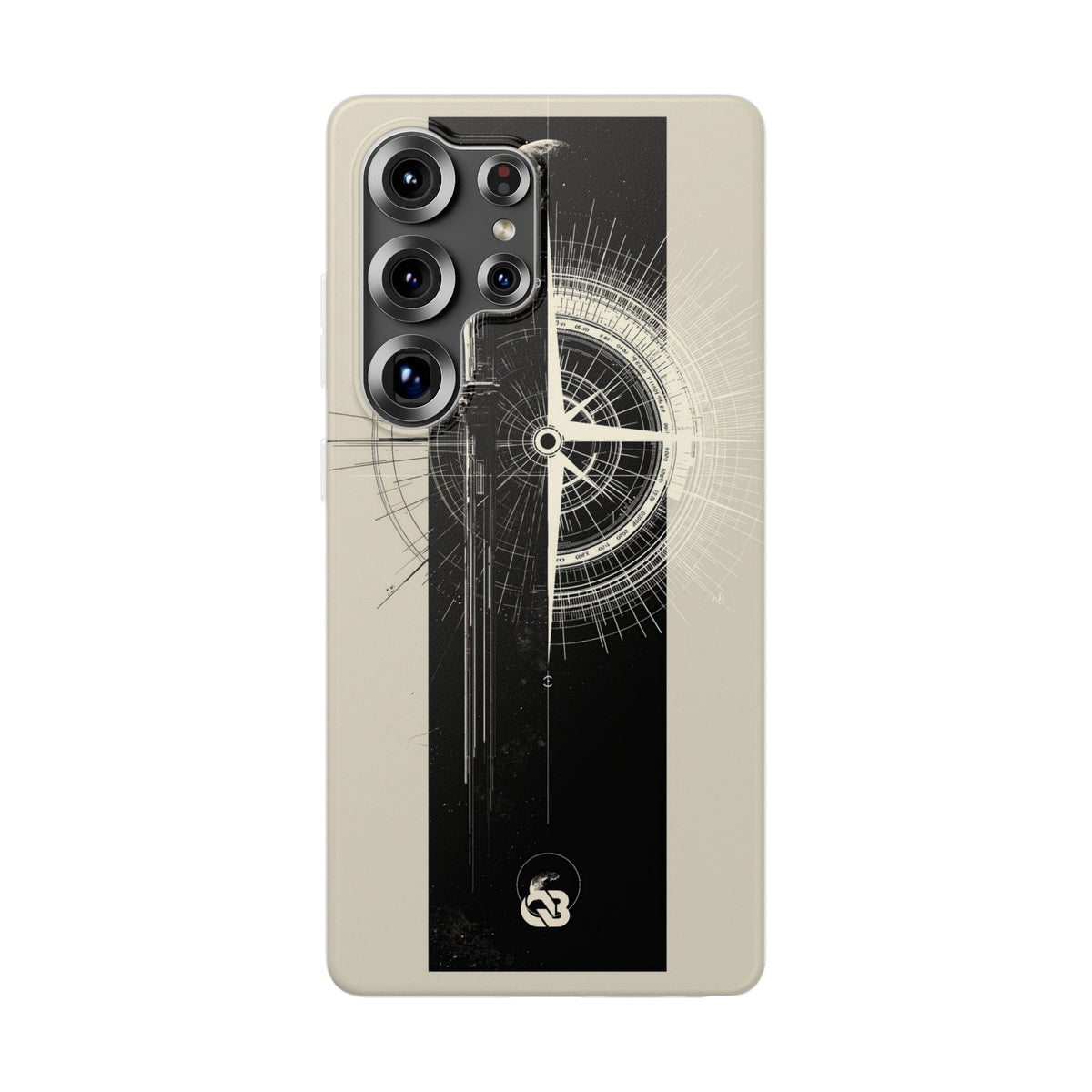 Beige Lite Phone Case for Samsung - Zenith Vector Spire