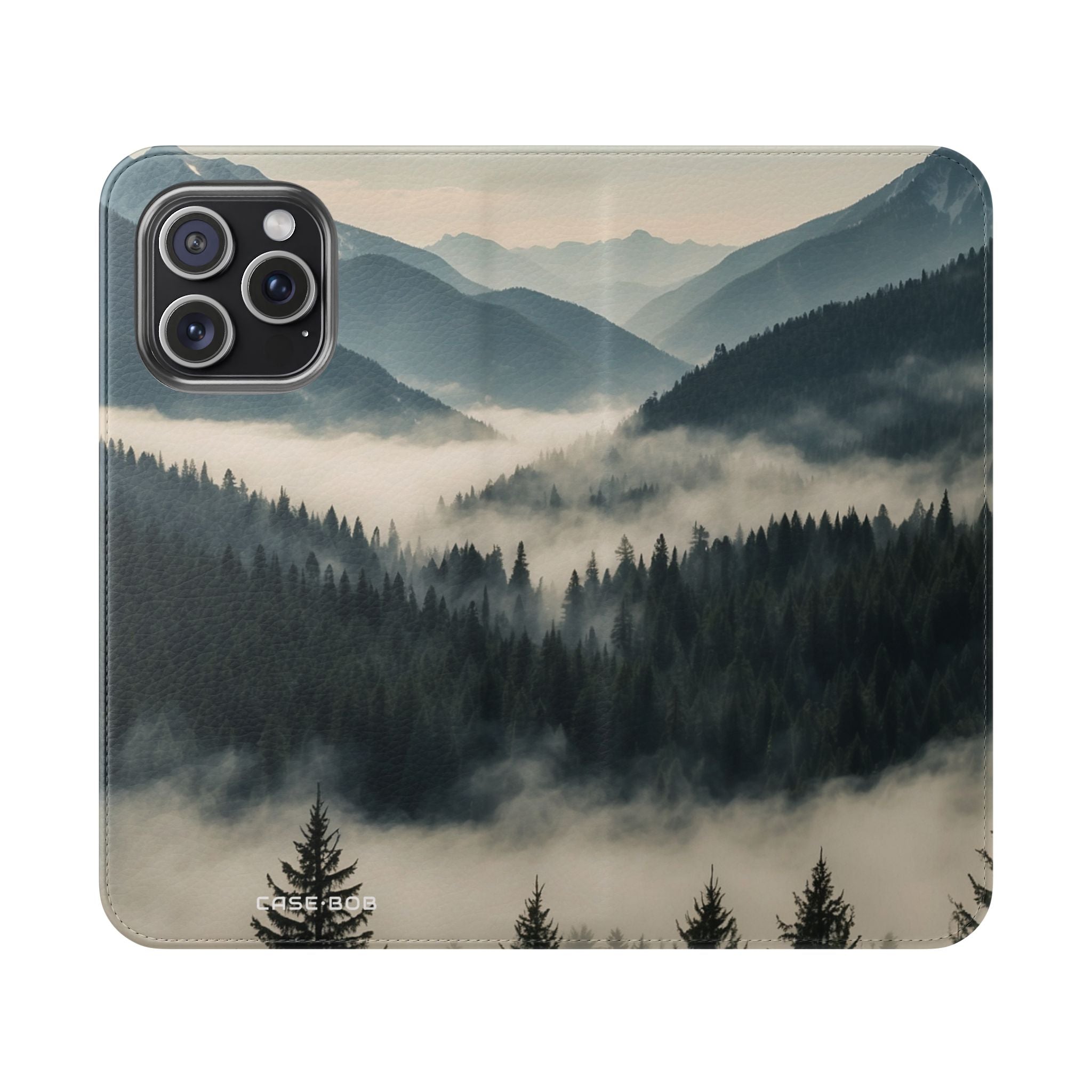 Evergreen Mist - iPhone 15 Pro Max Case - Wallet
