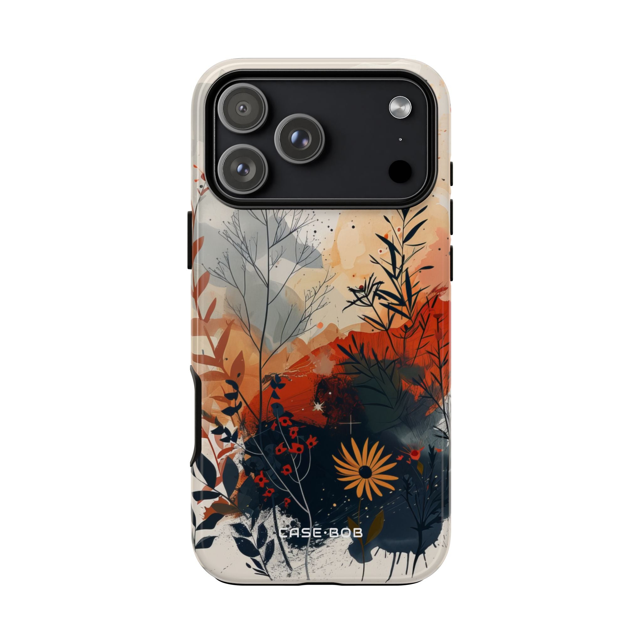 Orange Solstice iPhone 17 Pro Max Case - Tough - CASE•BOB