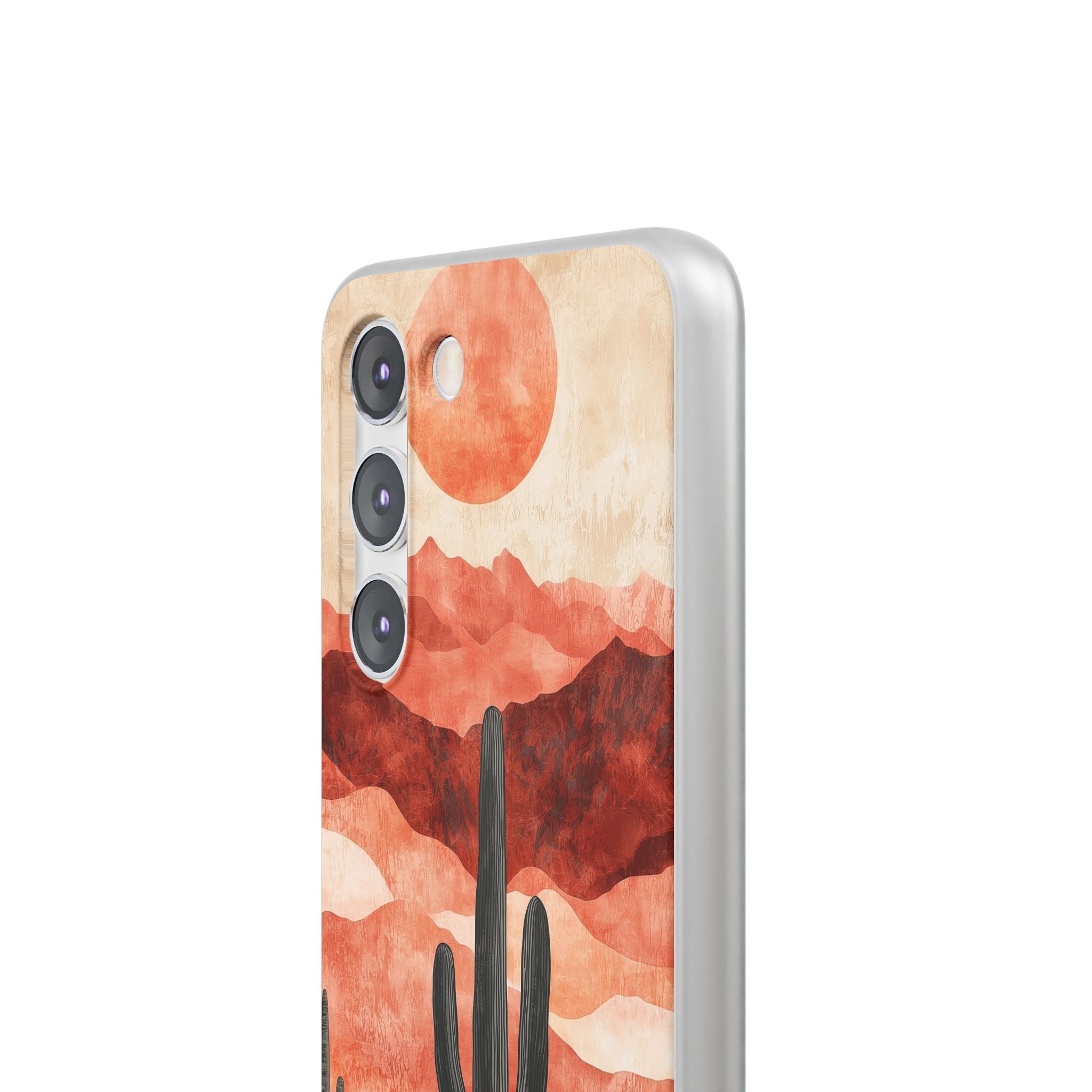 Terracotta Desert Sun · Soft Phone Case for Samsung