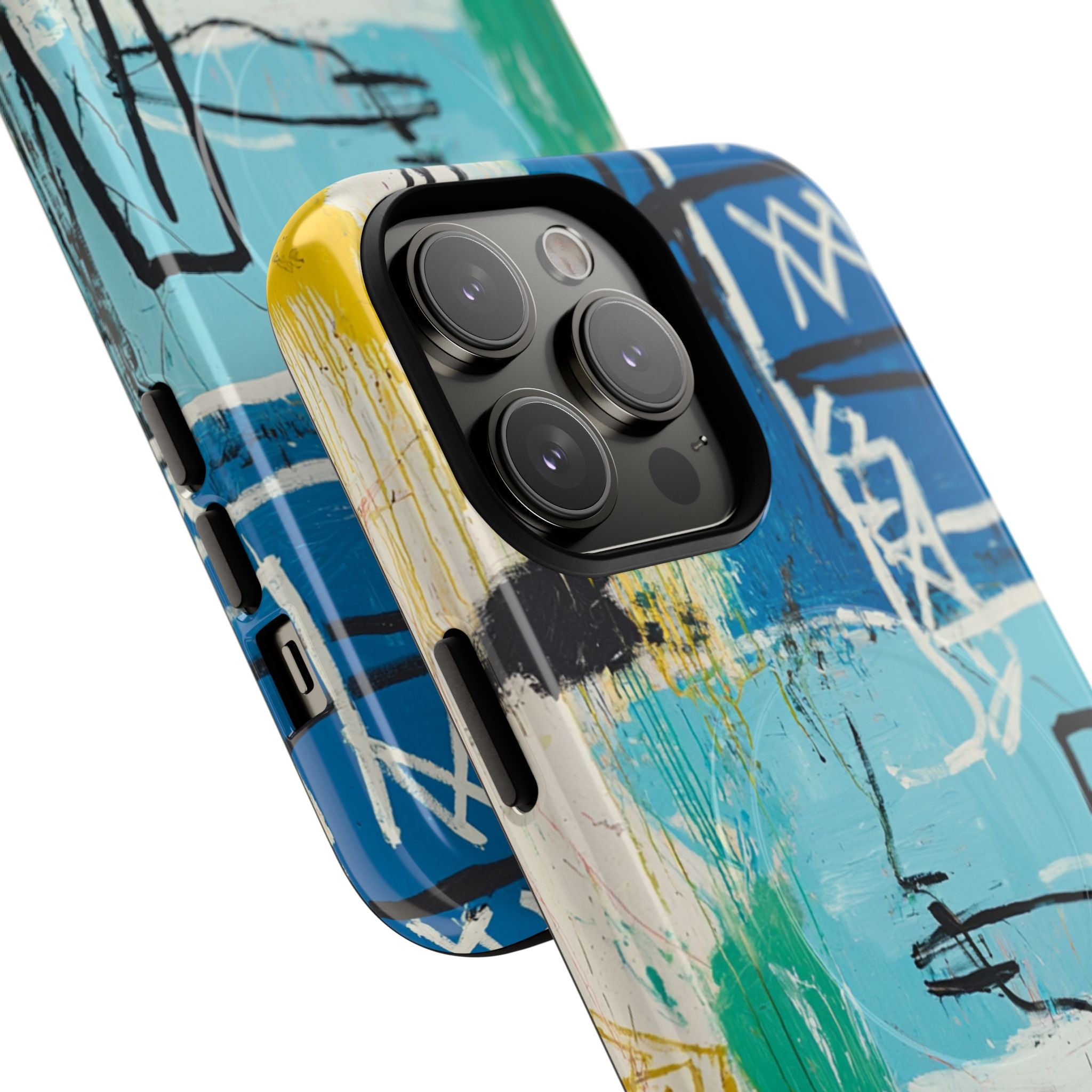 Azure Urban Scribble · Tough+ Phone Case for iPhone · Magsafe