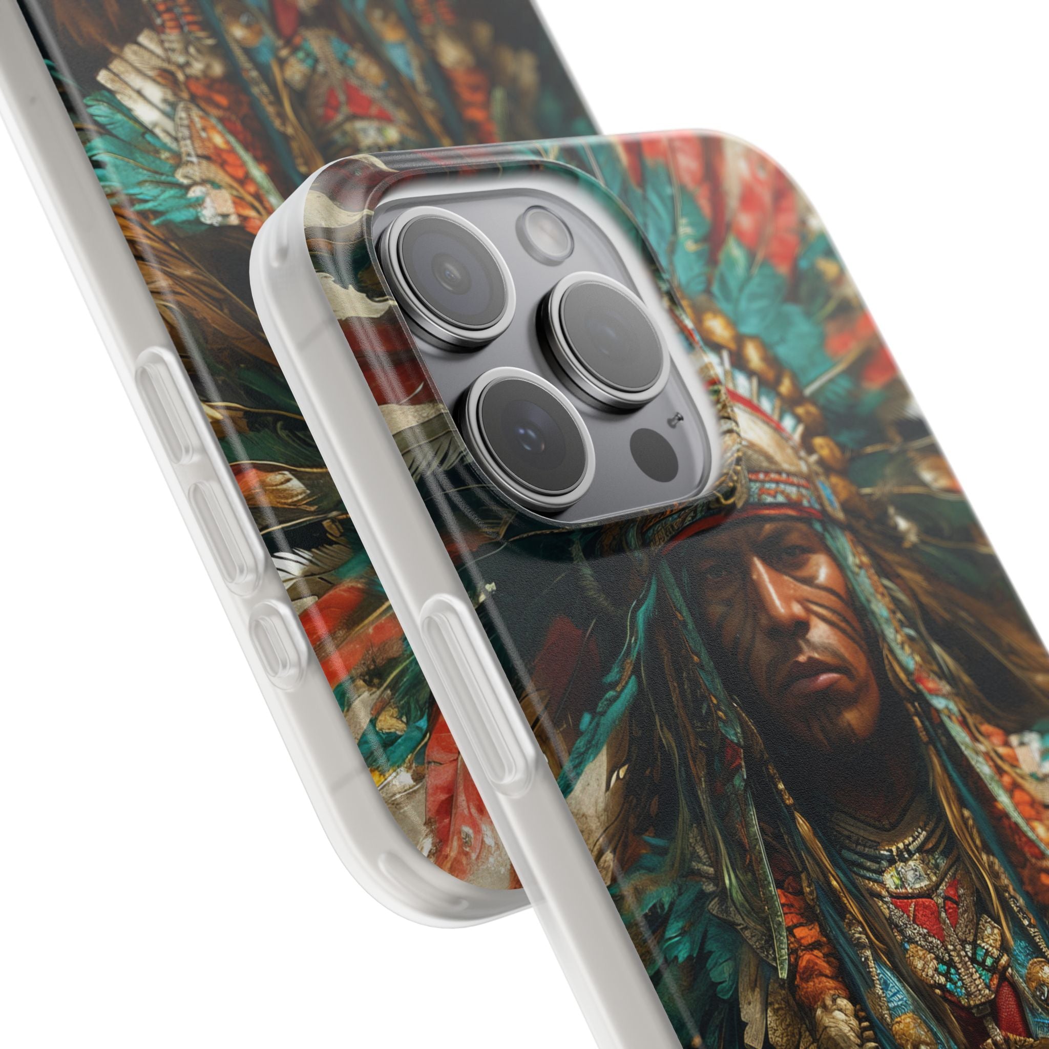 Gefiederte Majestät iPhone 15 Pro Max Case - Soft