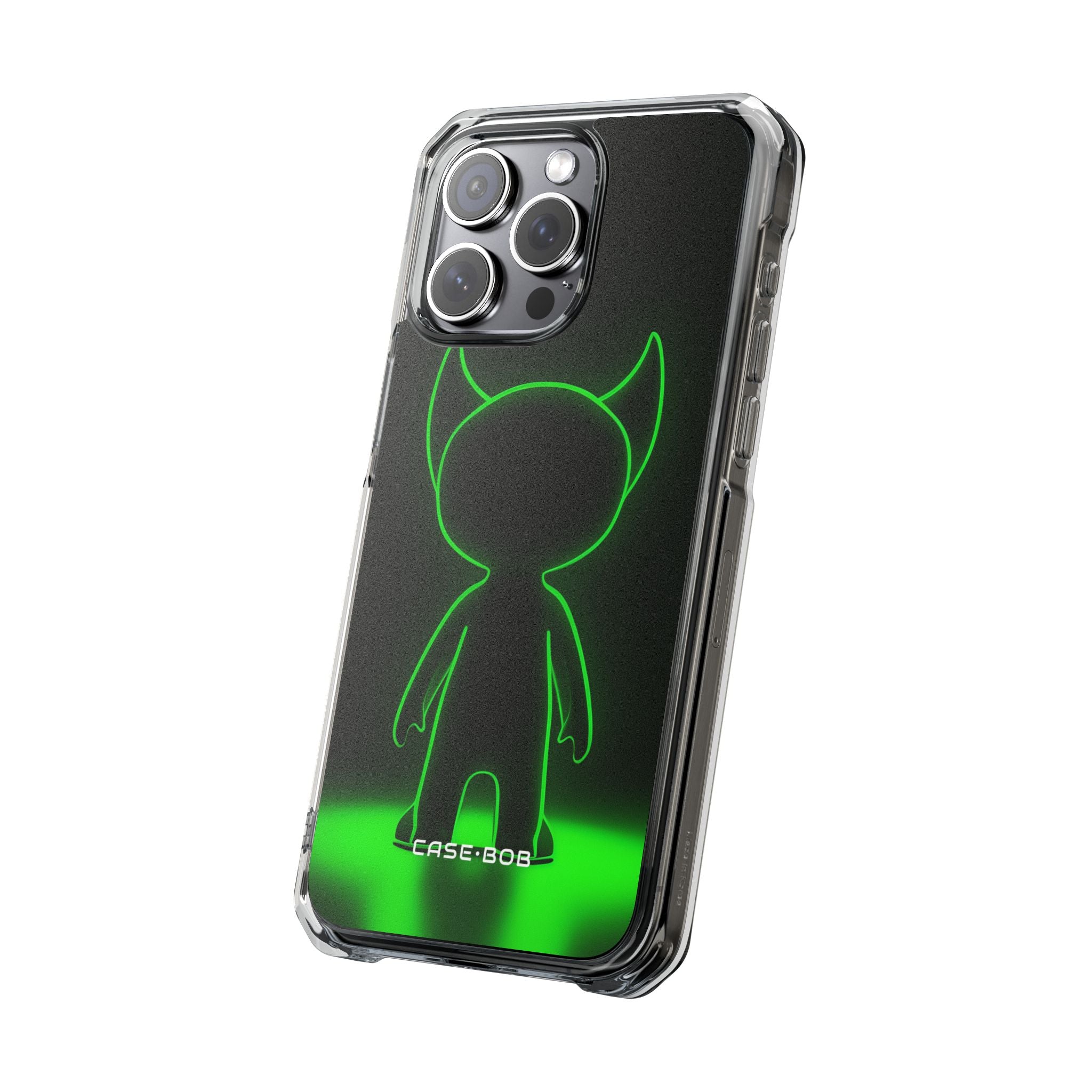Neon Horned Glow iPhone 15 Pro Max Case - Impact