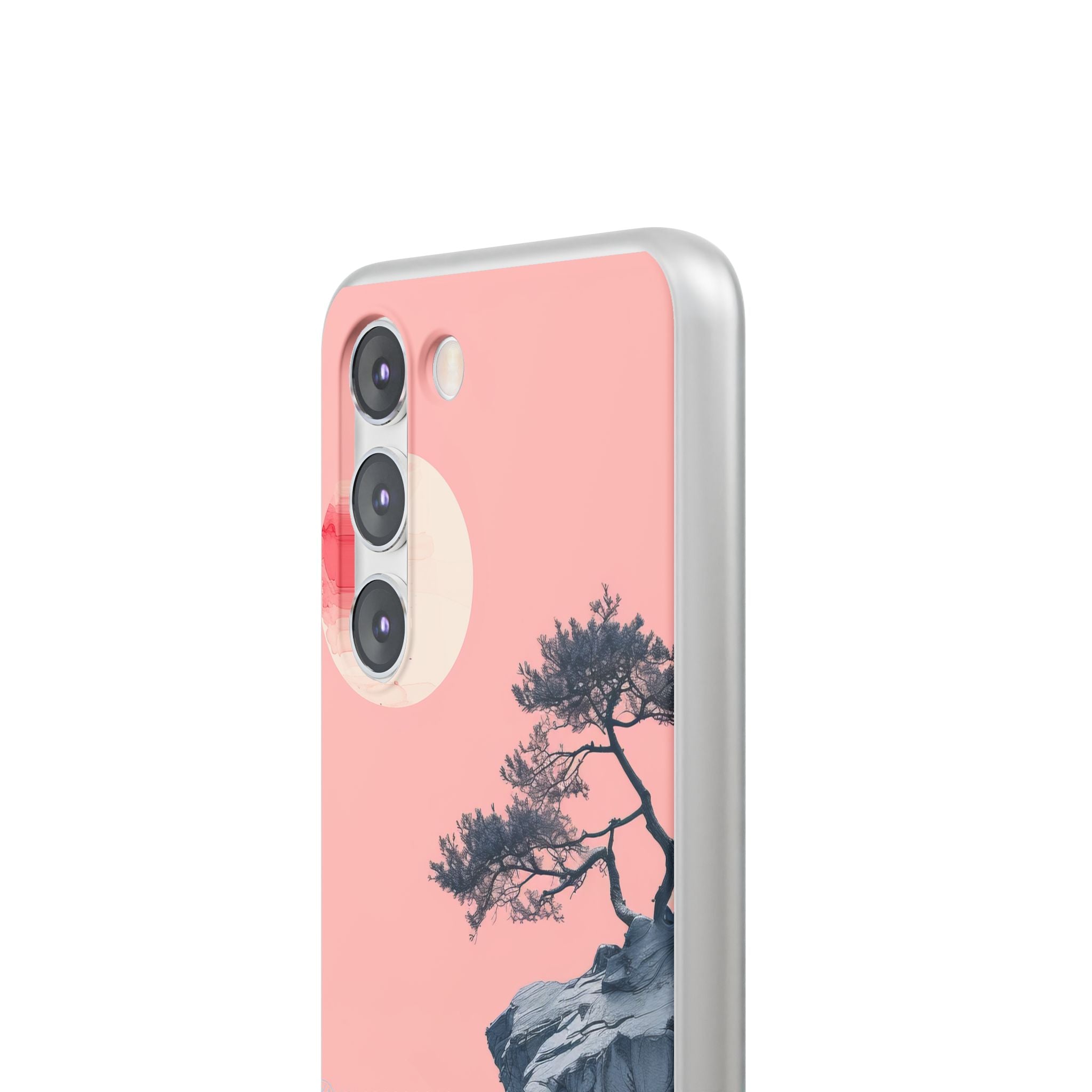 Crimson Moon Tree Samsung S23 Case - Soft