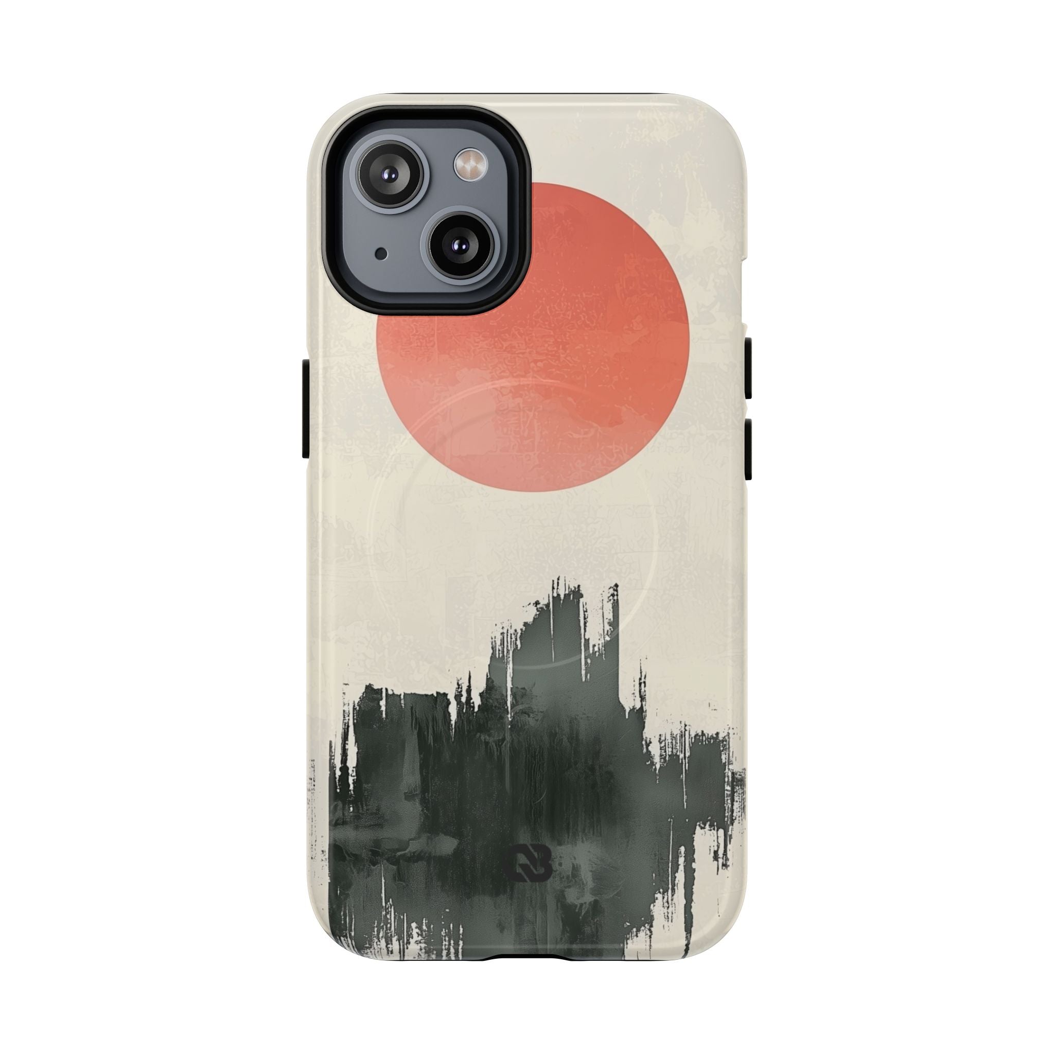 Crimson Sun Strokes · Tough+ Phone Case for iPhone · Magsafe
