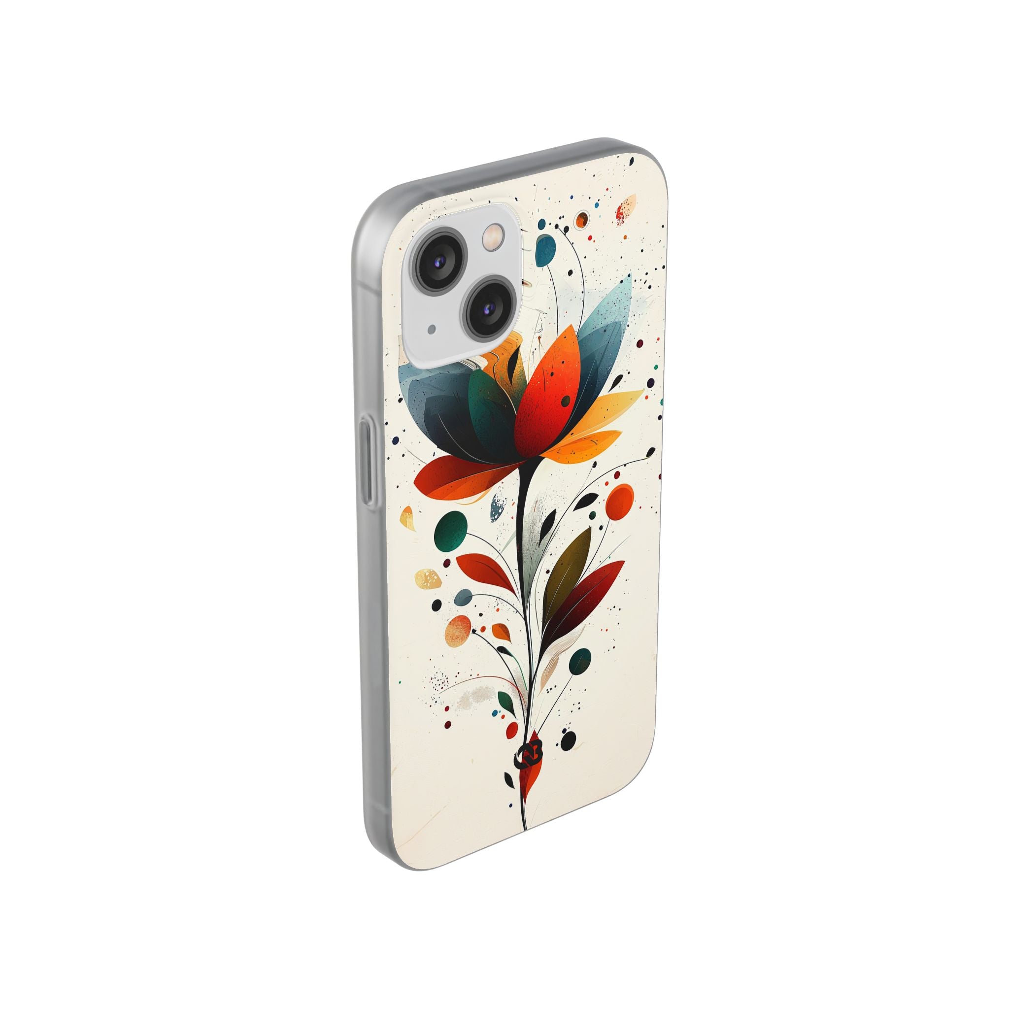 Burnt Petal Abstract · Soft